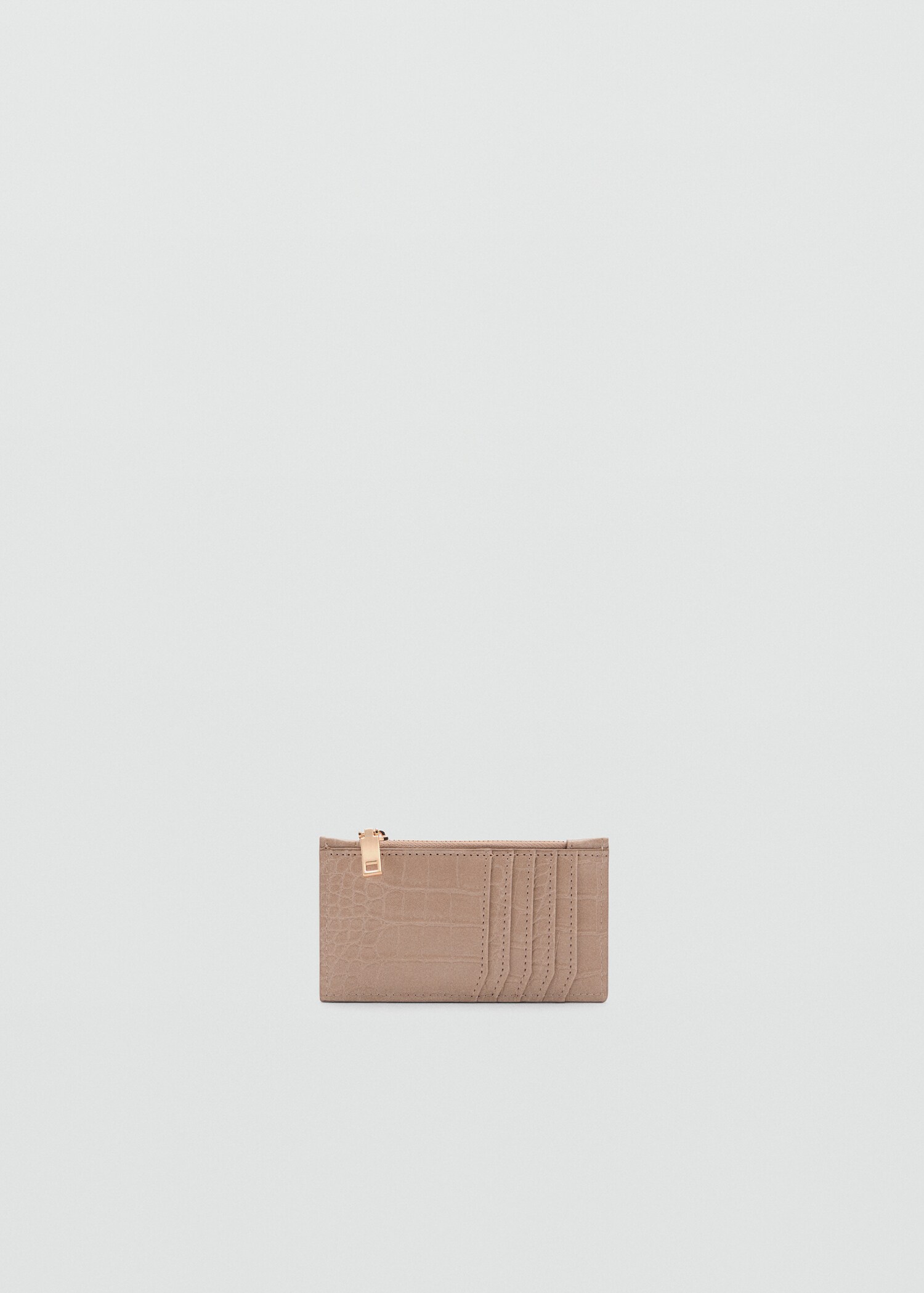 Porte-cartes effet croco - Plan moyen