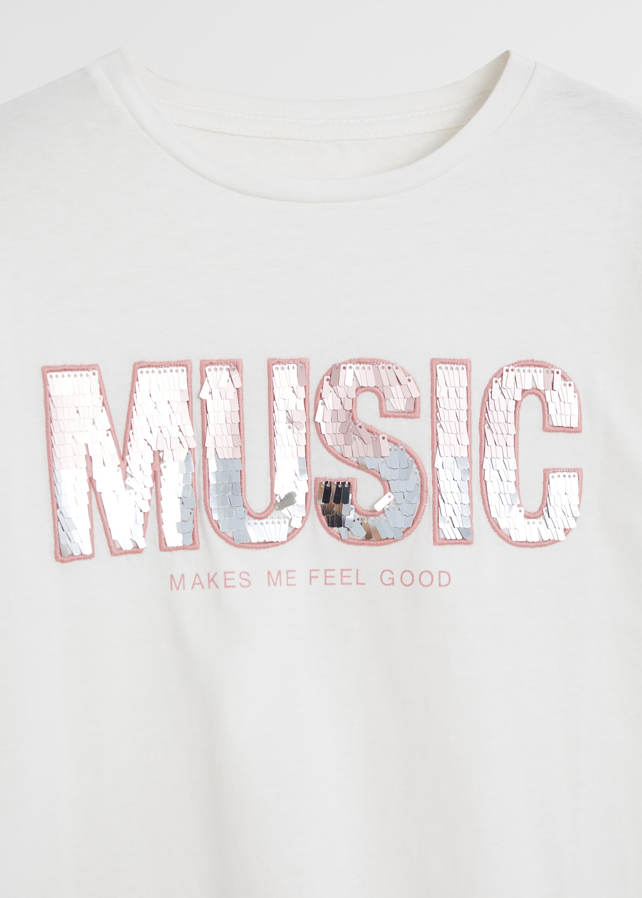 Camiseta algodón orgánico lentejuelas reversibles - Detalle del artículo 8