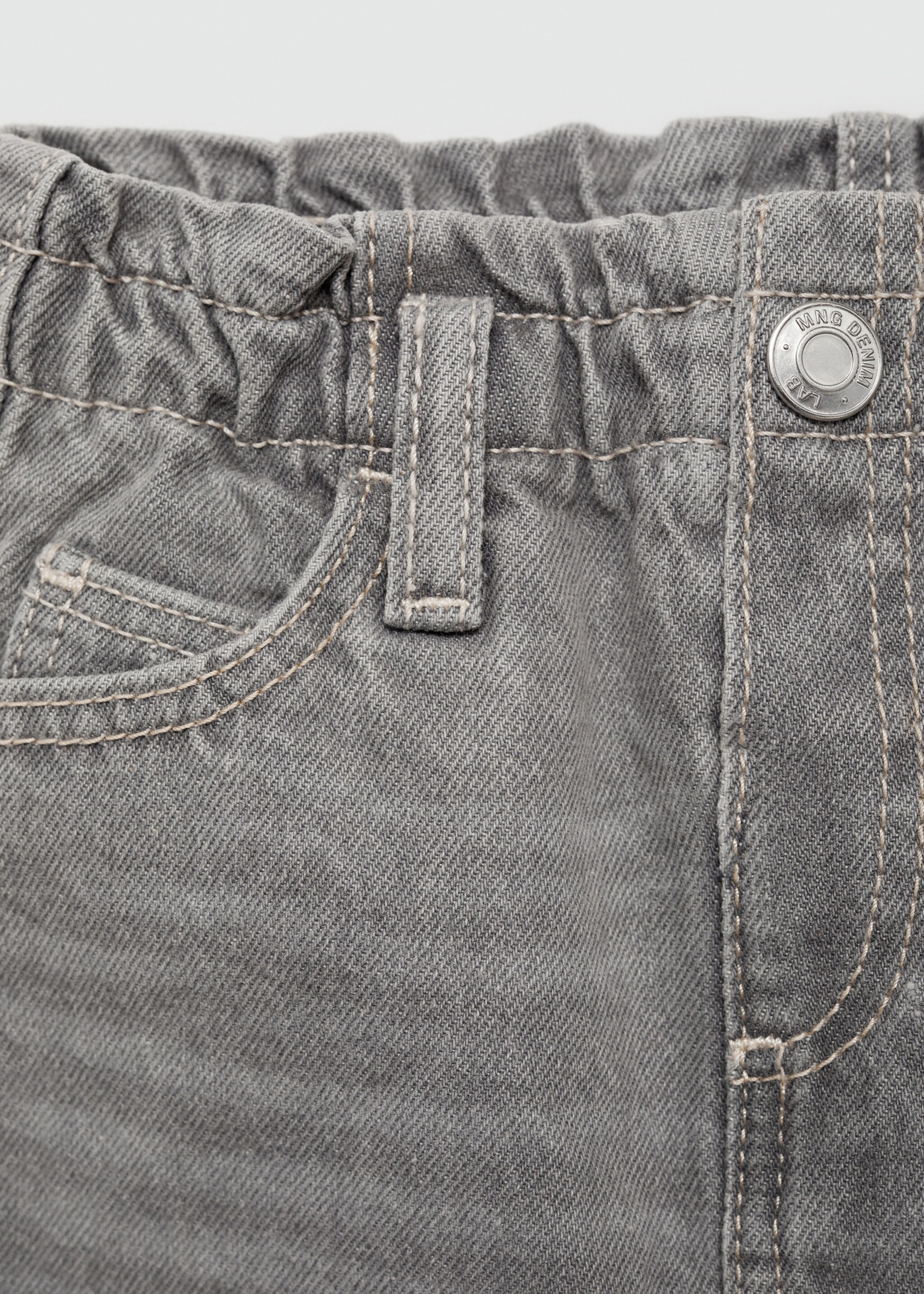 Falda denim paperbag - Detalle del artículo 8