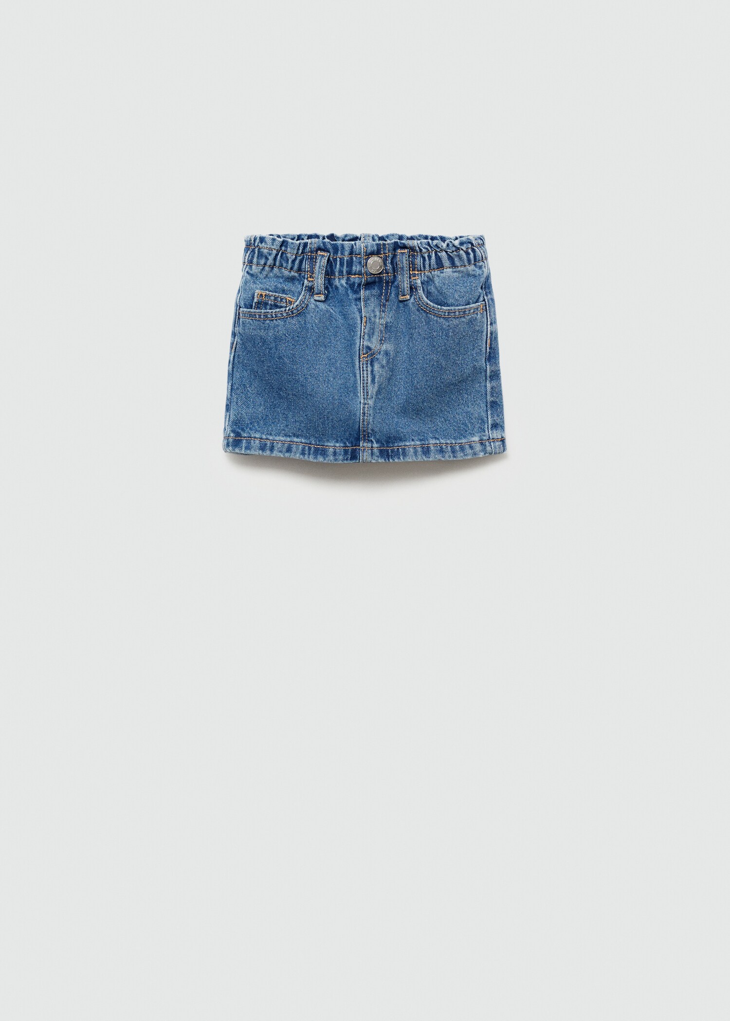 Paperbag denim skirt - Article without model