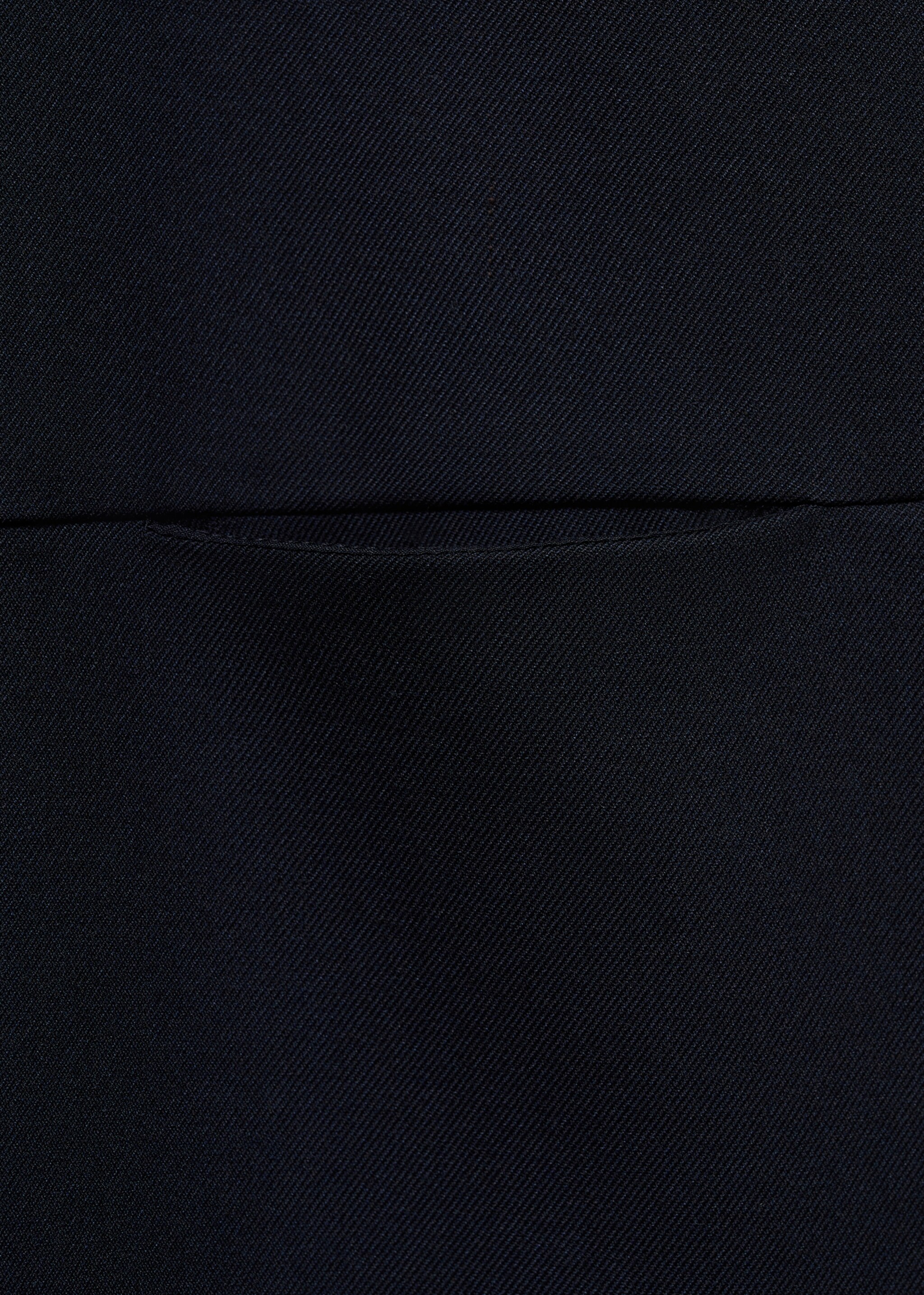 Vestido cuello babydoll - Detalle del artículo 0, Azul marino oscuro. Ref: 77082007-00.
