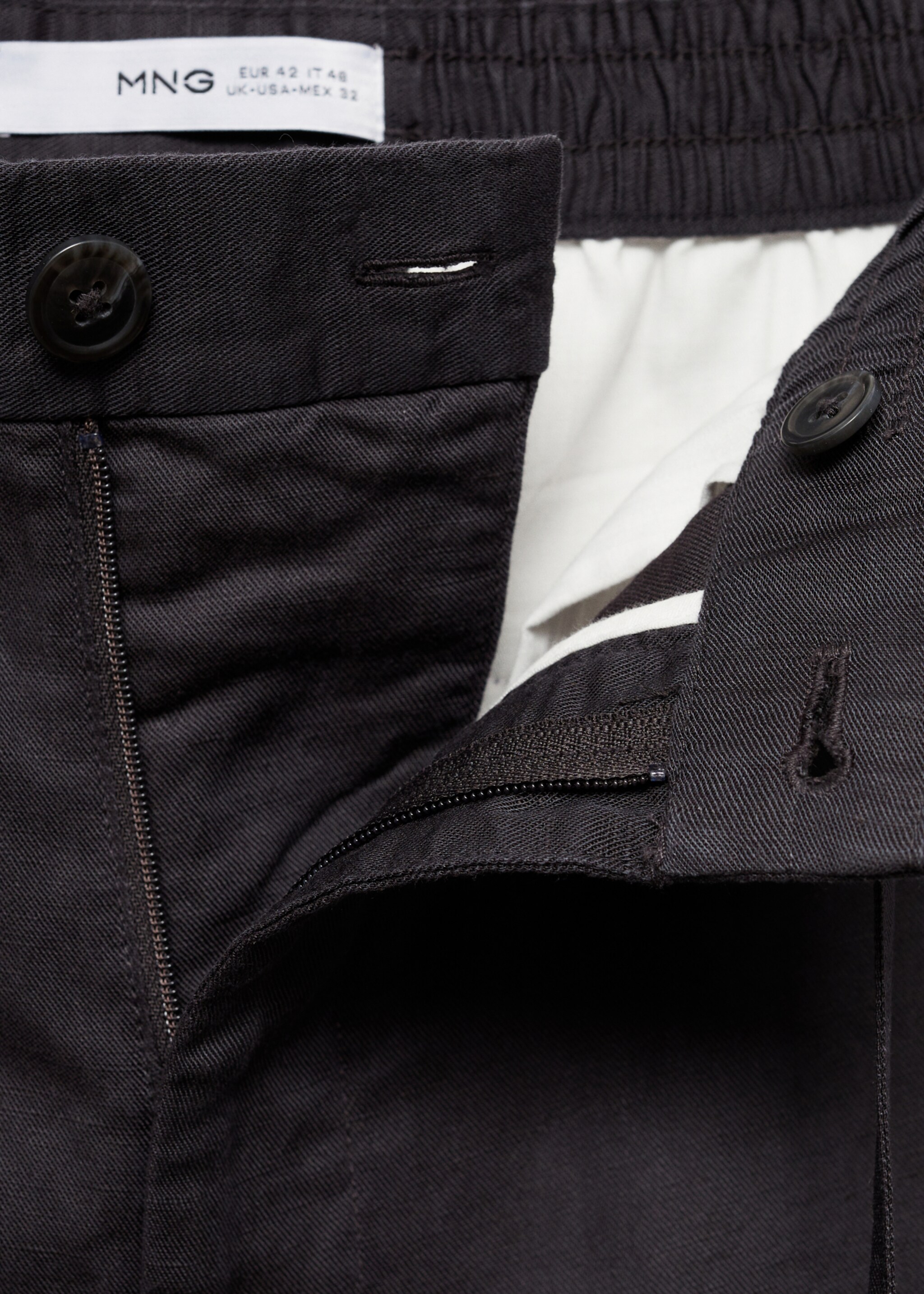 Bermudas i linne och tencel snöre - Detaljer om artikeln 8