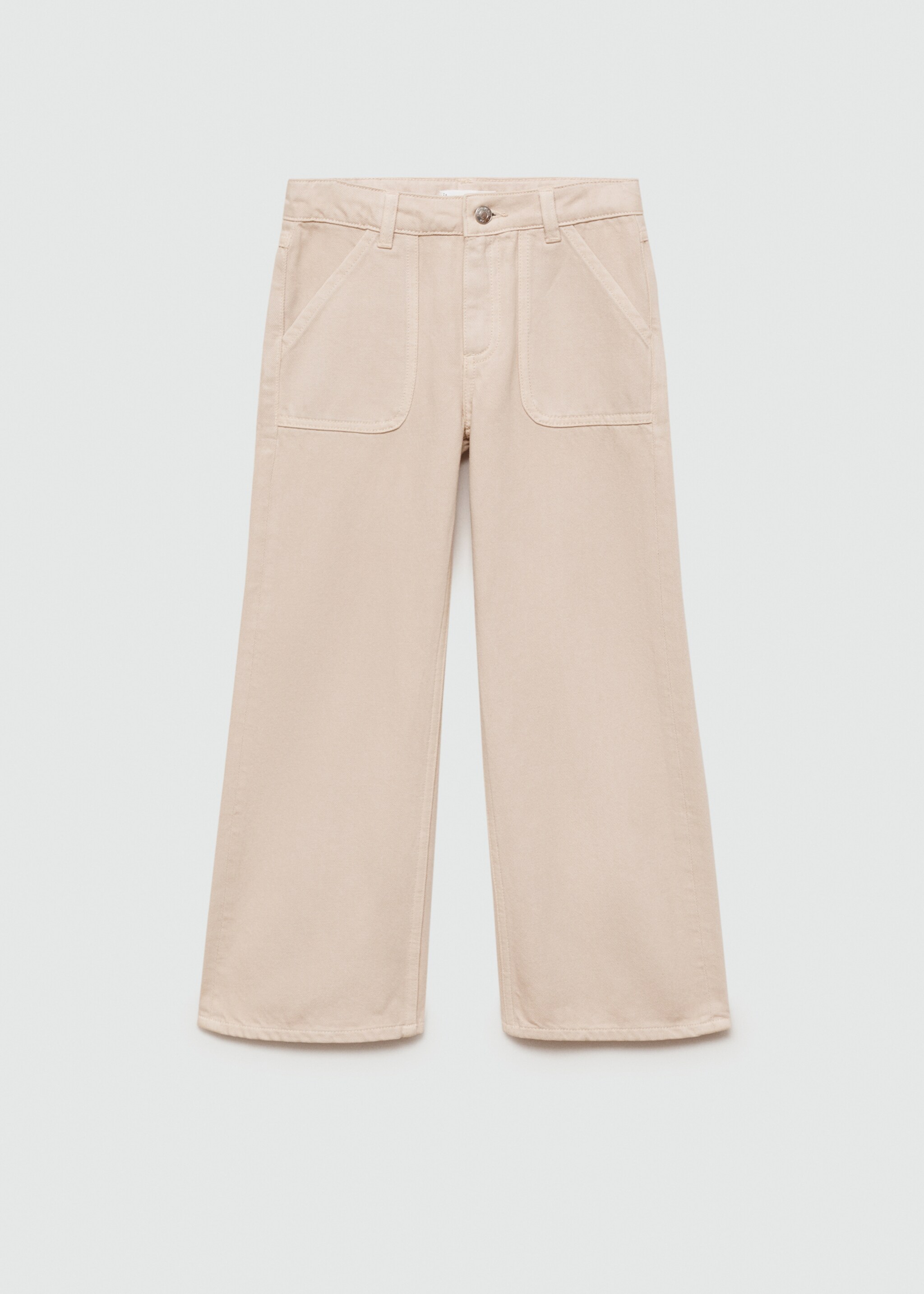 Wide-leg jeans with pockets - Article without model