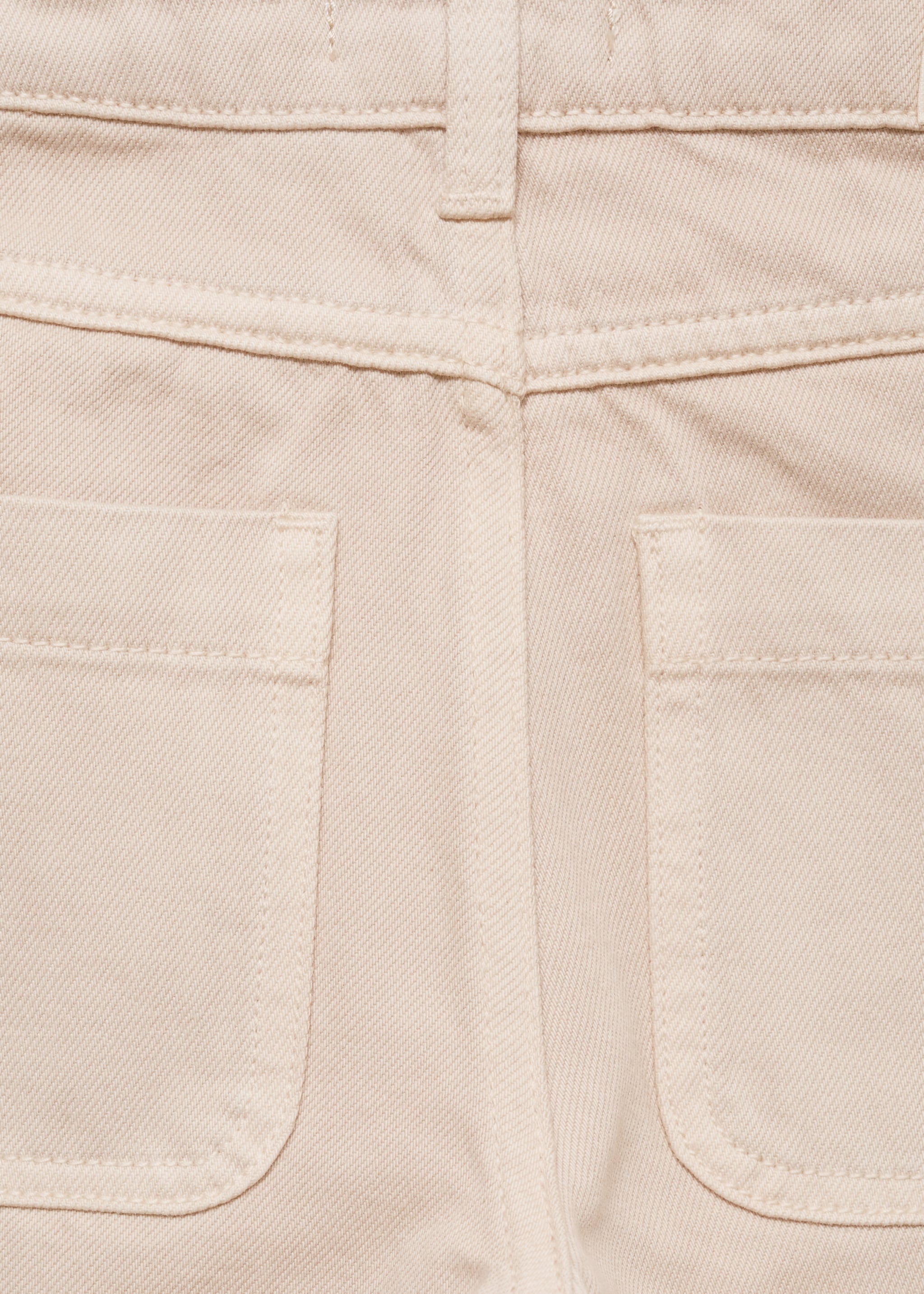 Wide-leg jeans with pockets - Details of the article 0