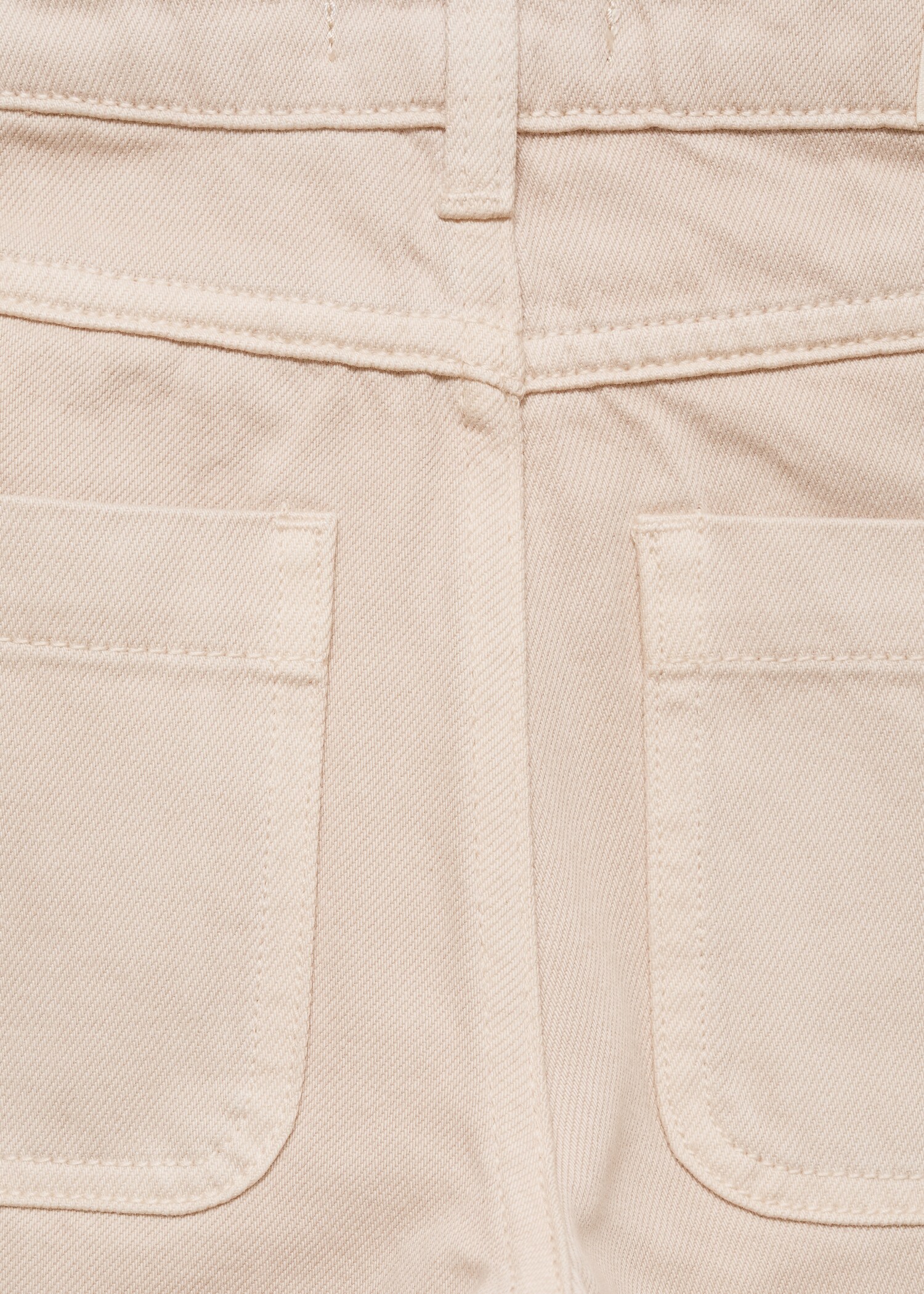 Wide-leg jeans with pockets - Details of the article 0