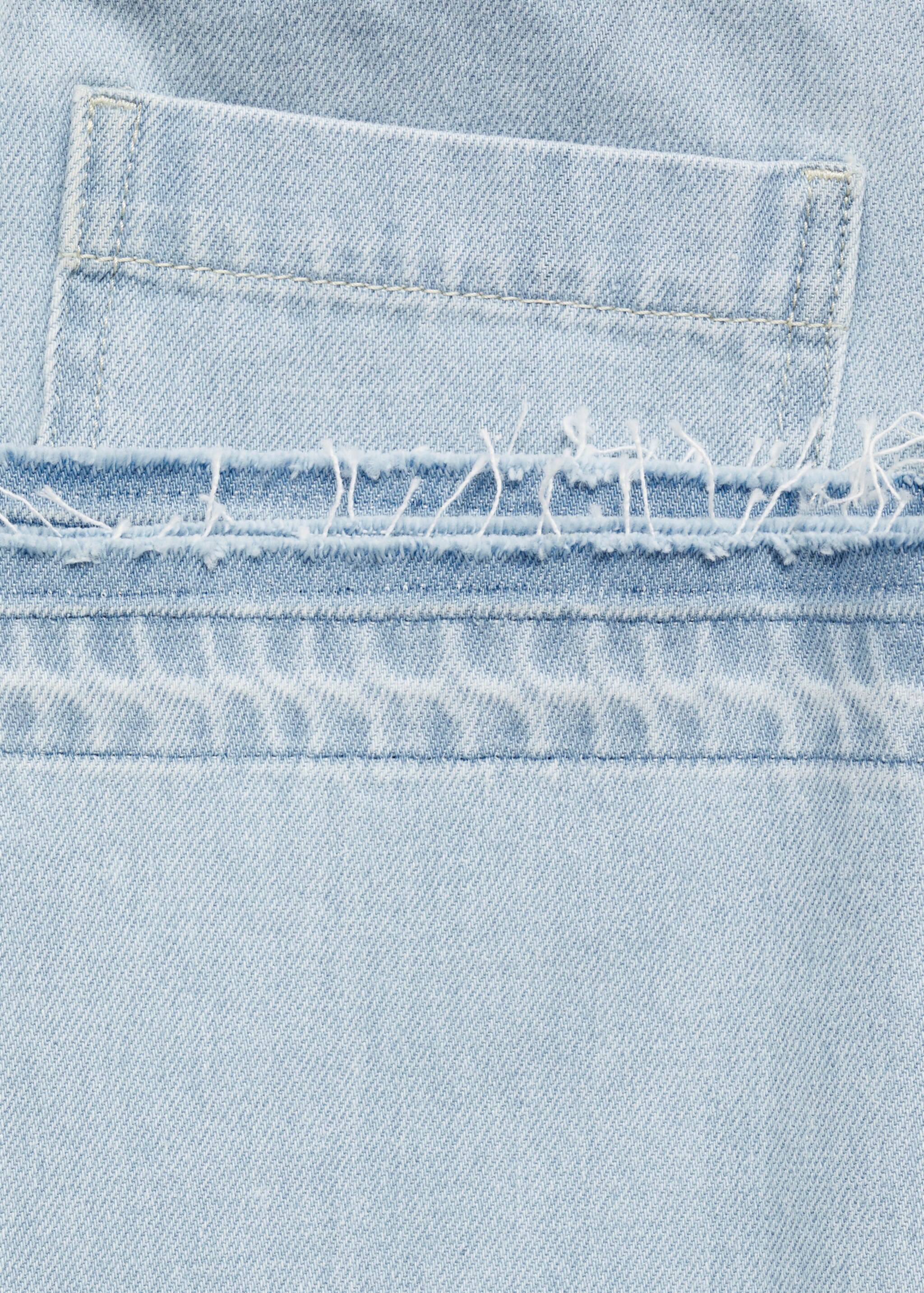 Wide-leg jeans with pockets - Details of the article 0