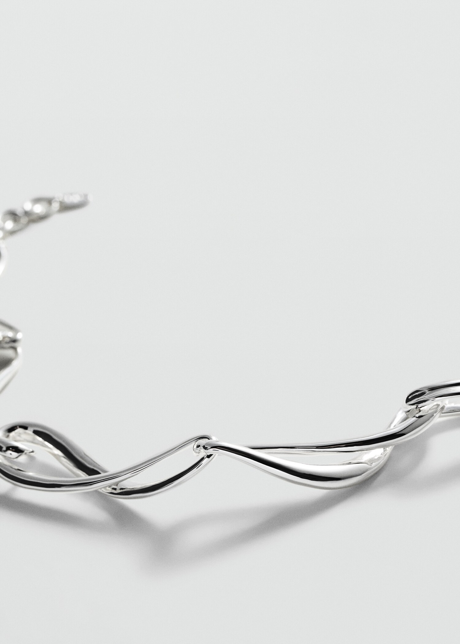 Collana maglie asimmetriche - Piano medio