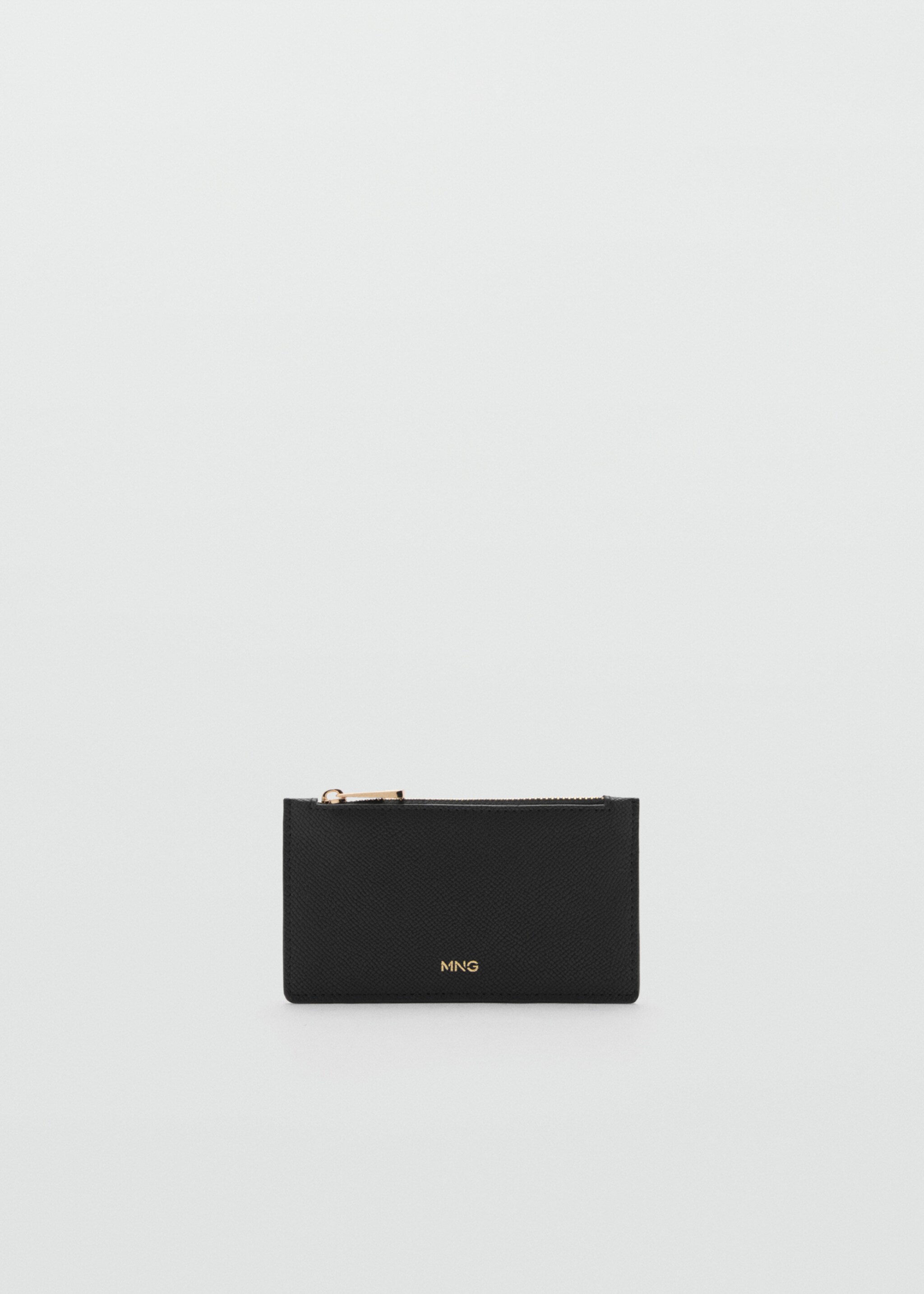 Portemonnee met leereffect - Artikel zonder model, Zwart. Ref: 77082550-00.