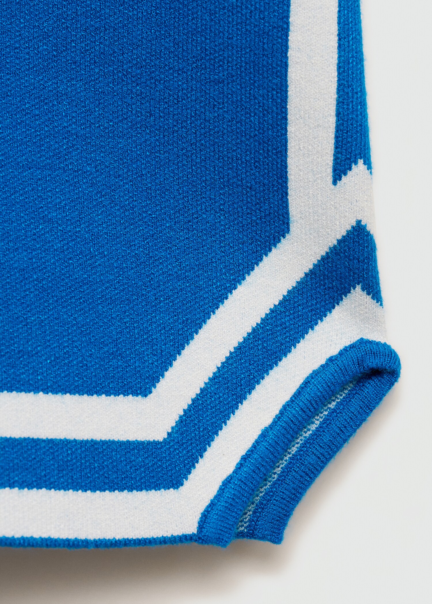 Randiga stickade shorts - Detaljer om artikeln 8