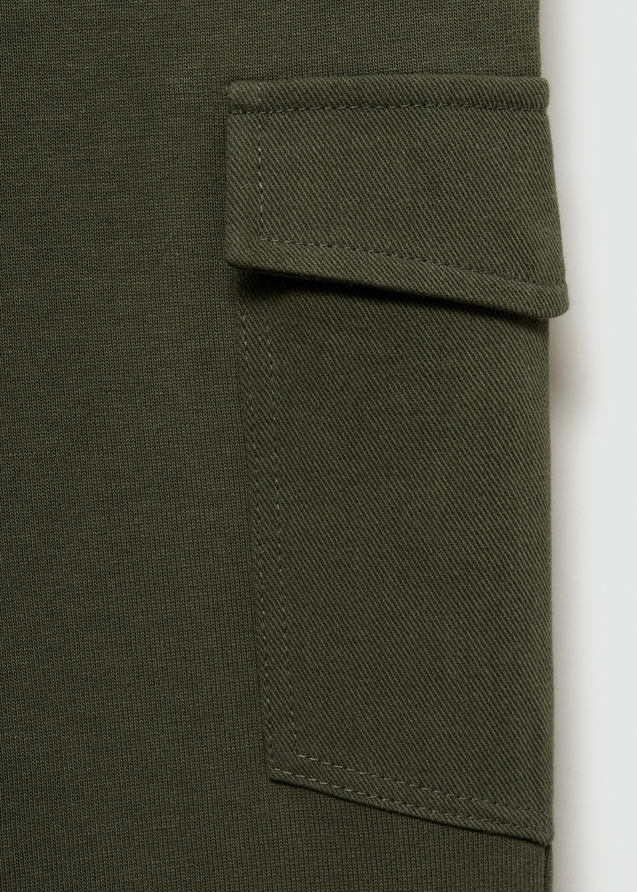 Joggerpants im Cargo-Stil - Detail des Artikels 0, Khaki. Ref: 77082919-00.