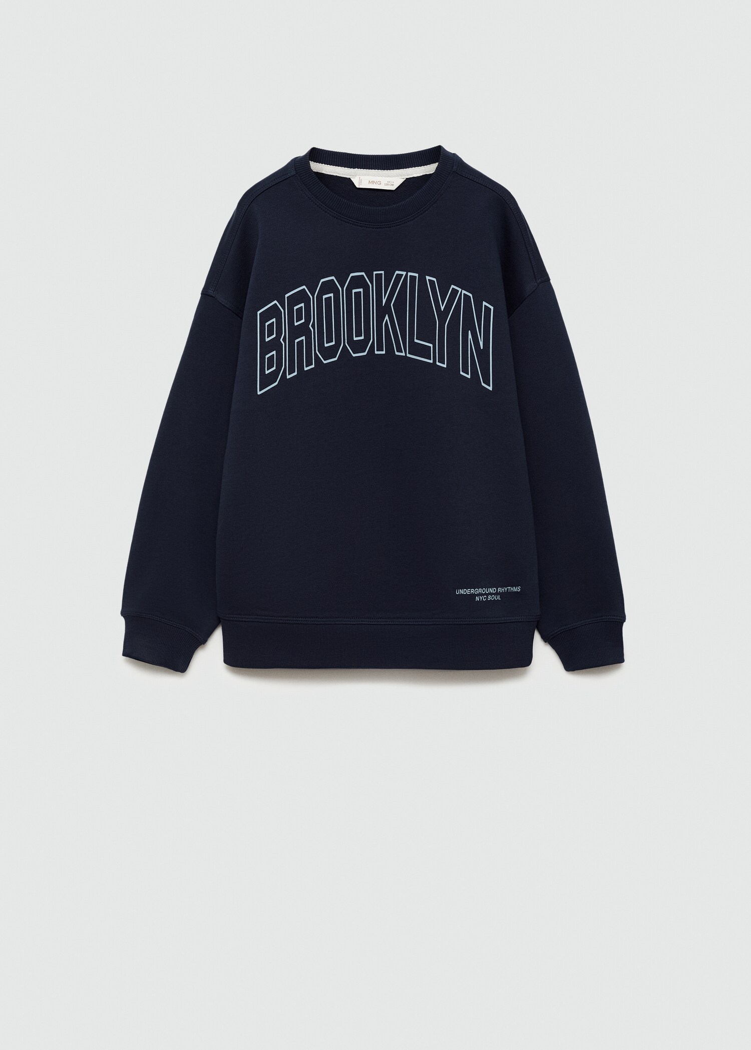 Printed cotton sweatshirt - Article without model