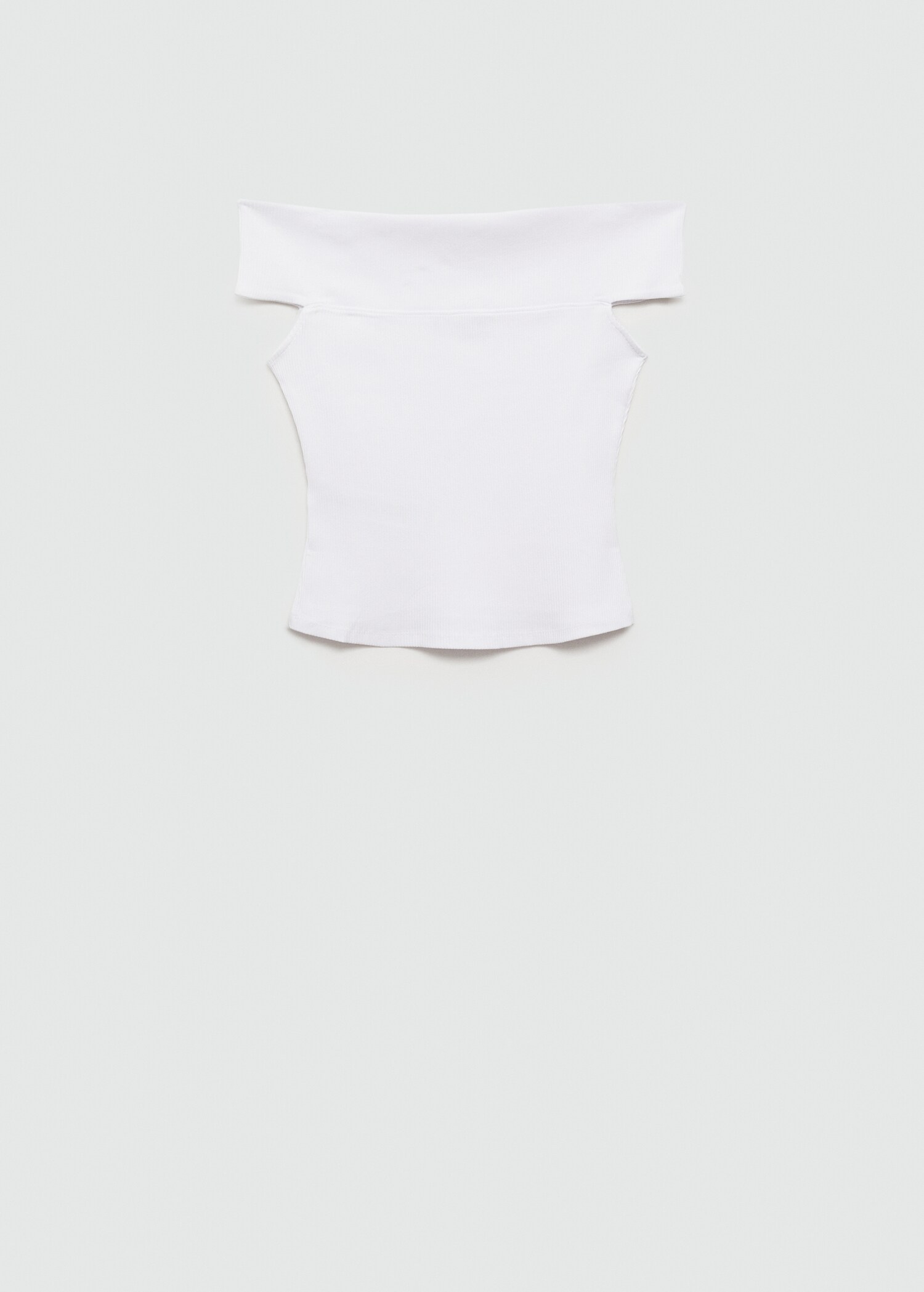 Top s odhalenými rameny - Zboží bez modelu