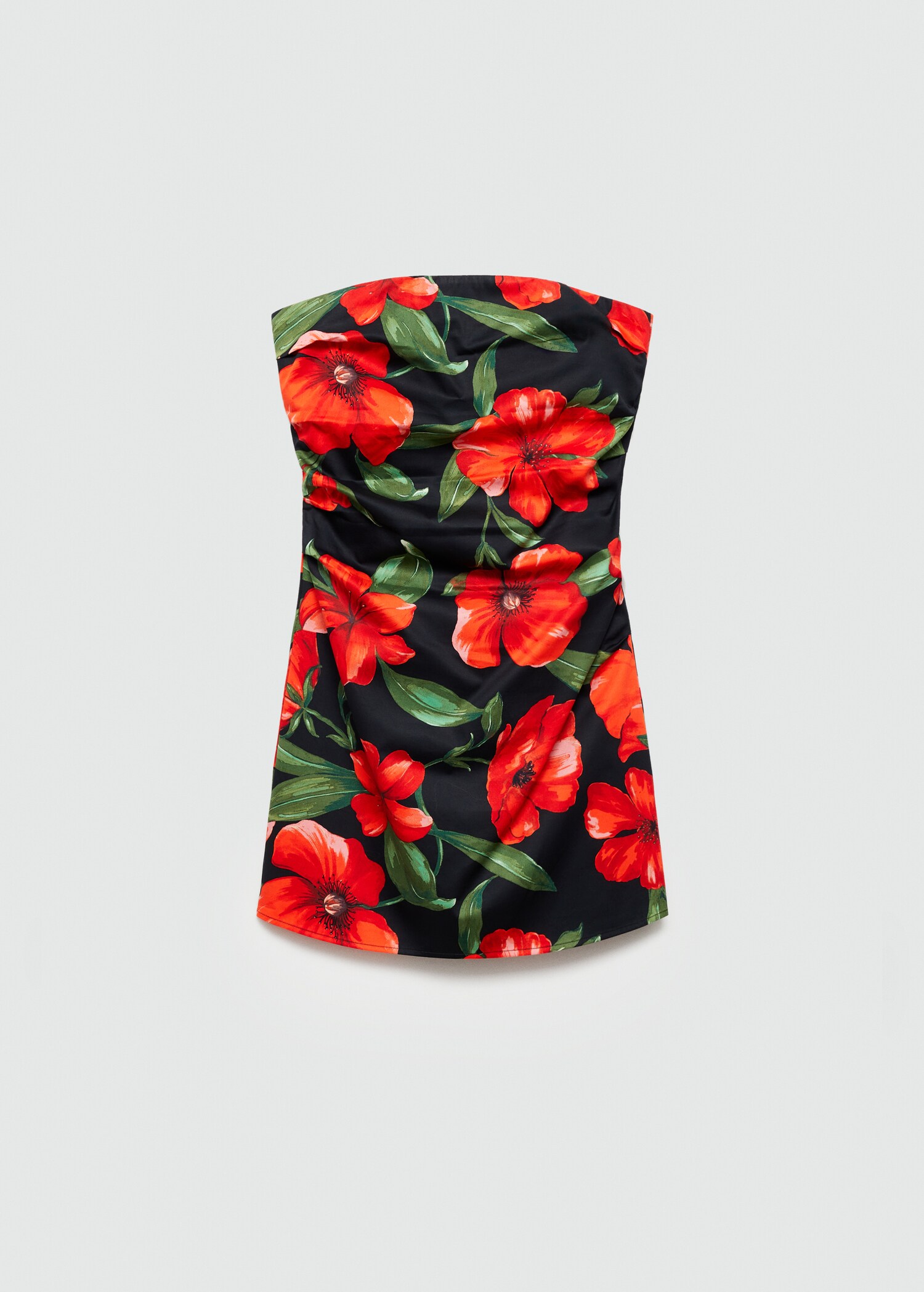 Robe bustier fleurs - Article sans modèle