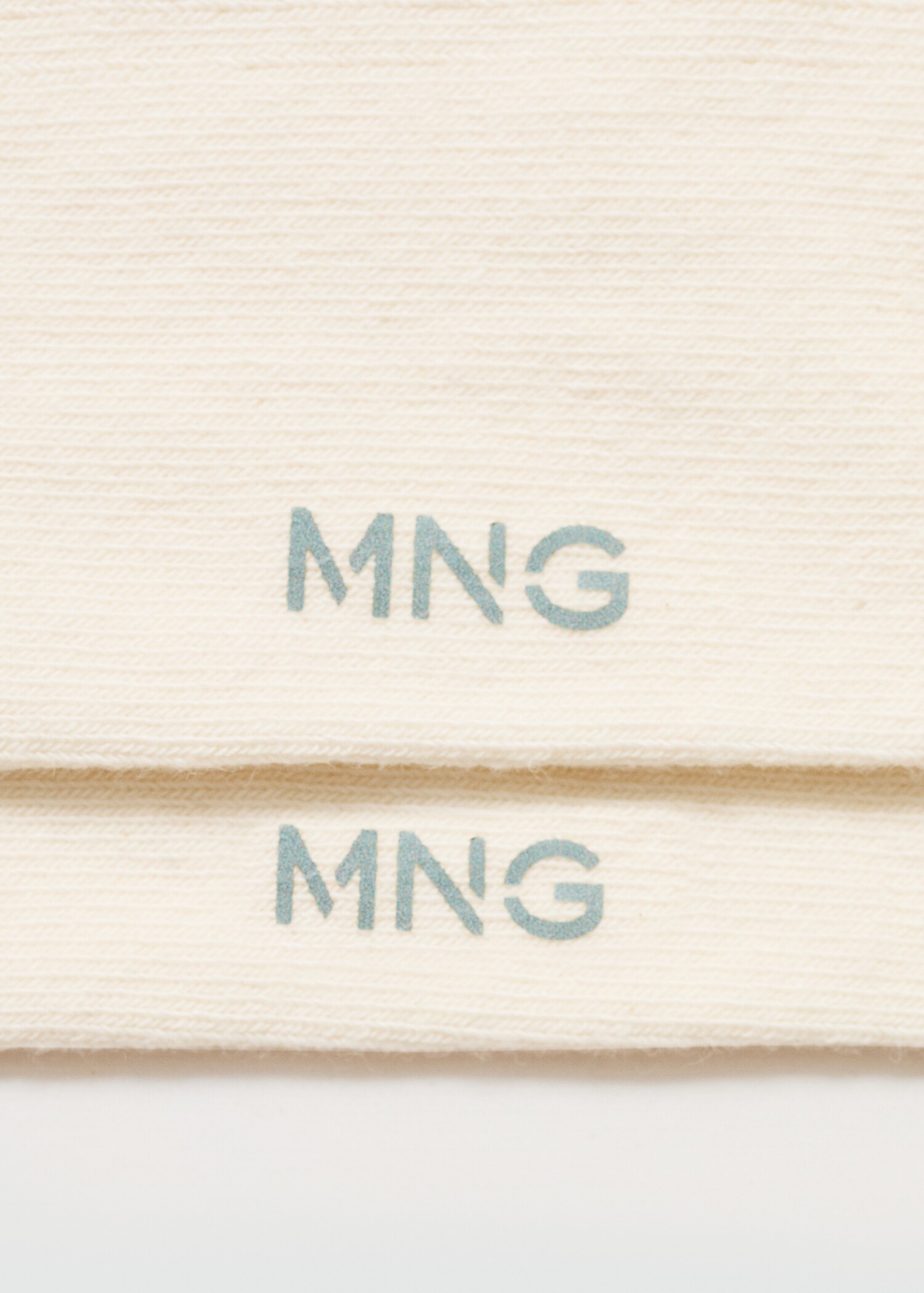 Striped ribbed cotton socks - Details of the article 0