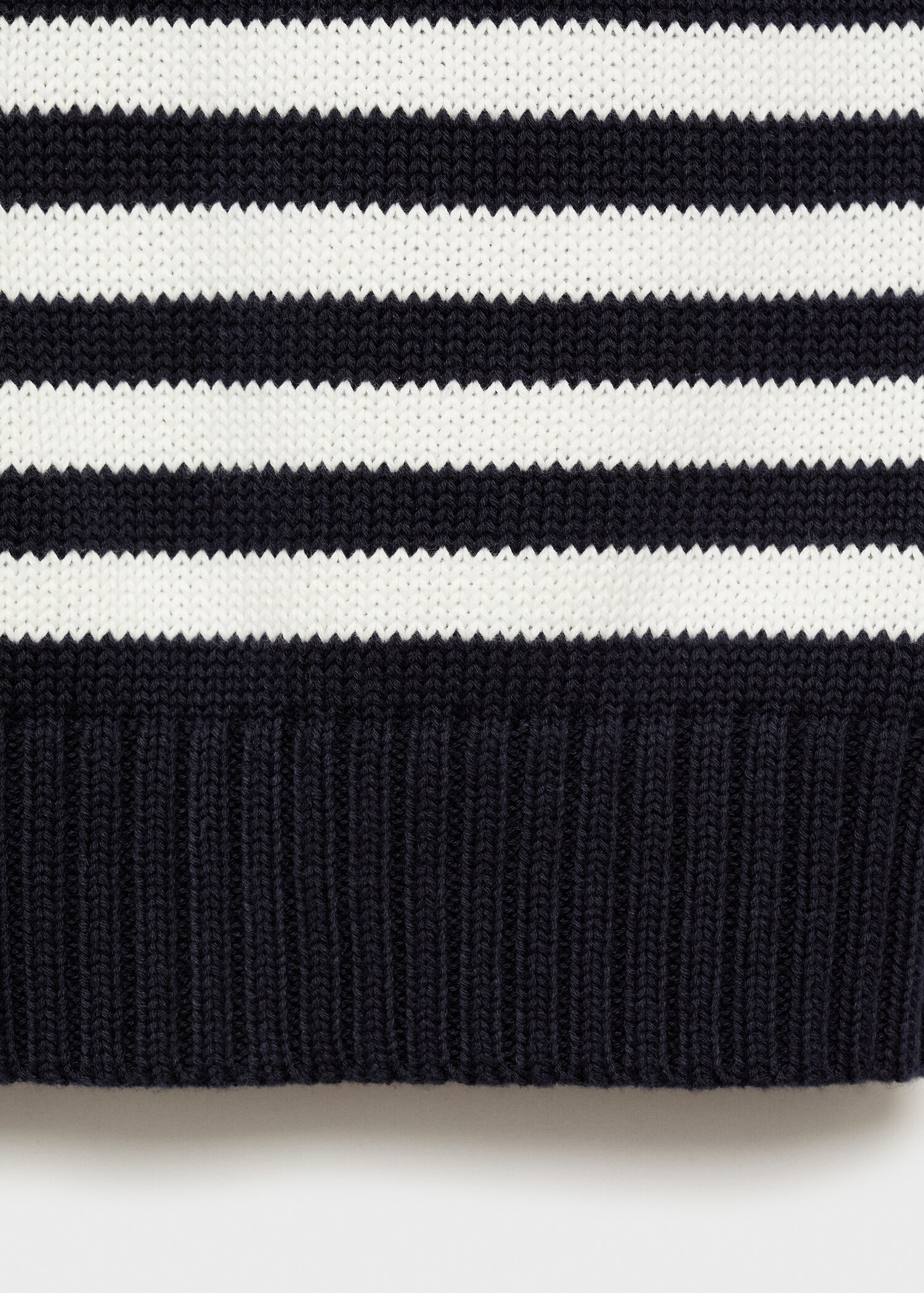 Gestreept gebreid vest - Detail van het artikel 0