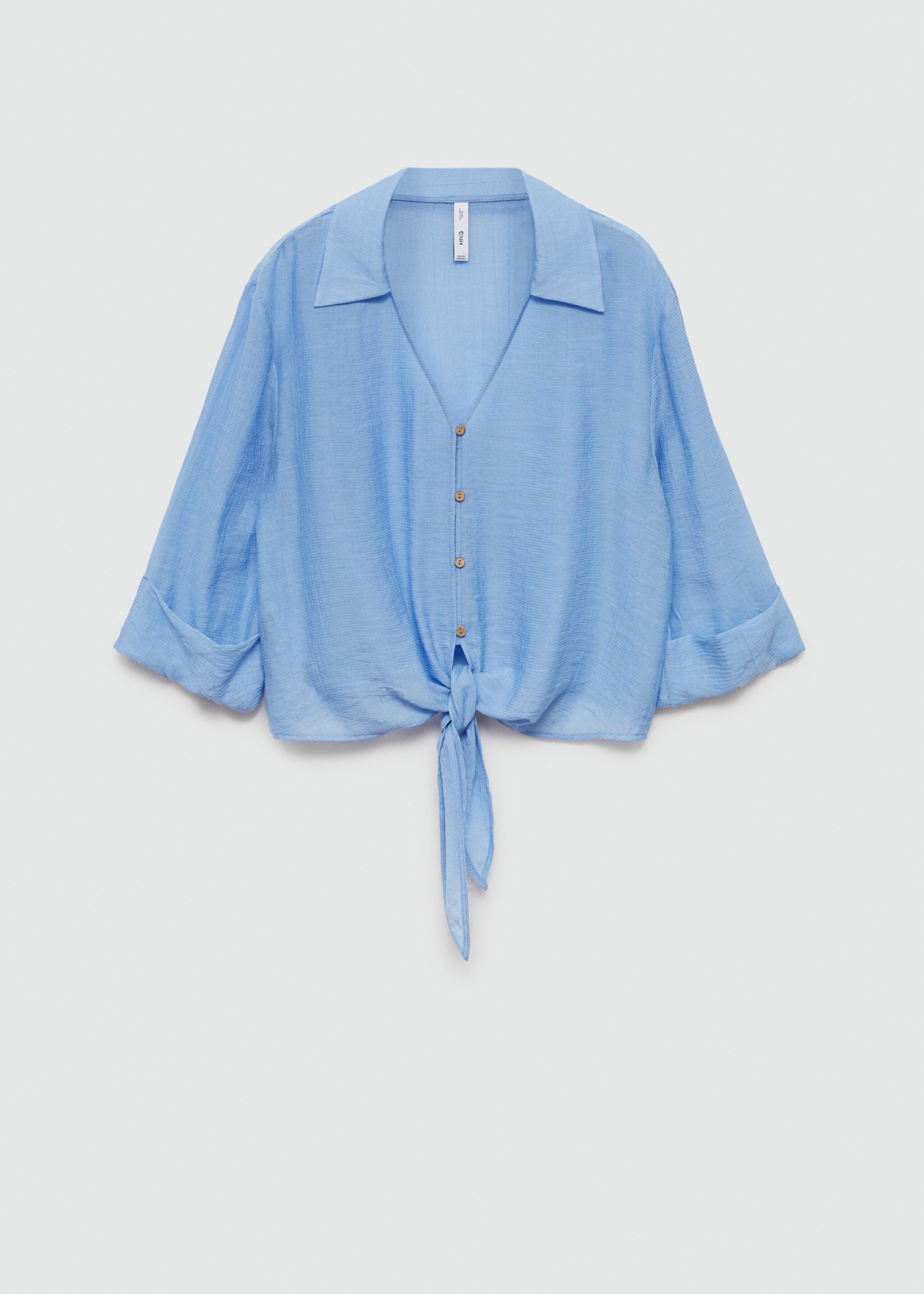Blusa manga acampanada lazo - Artículo sin modelo