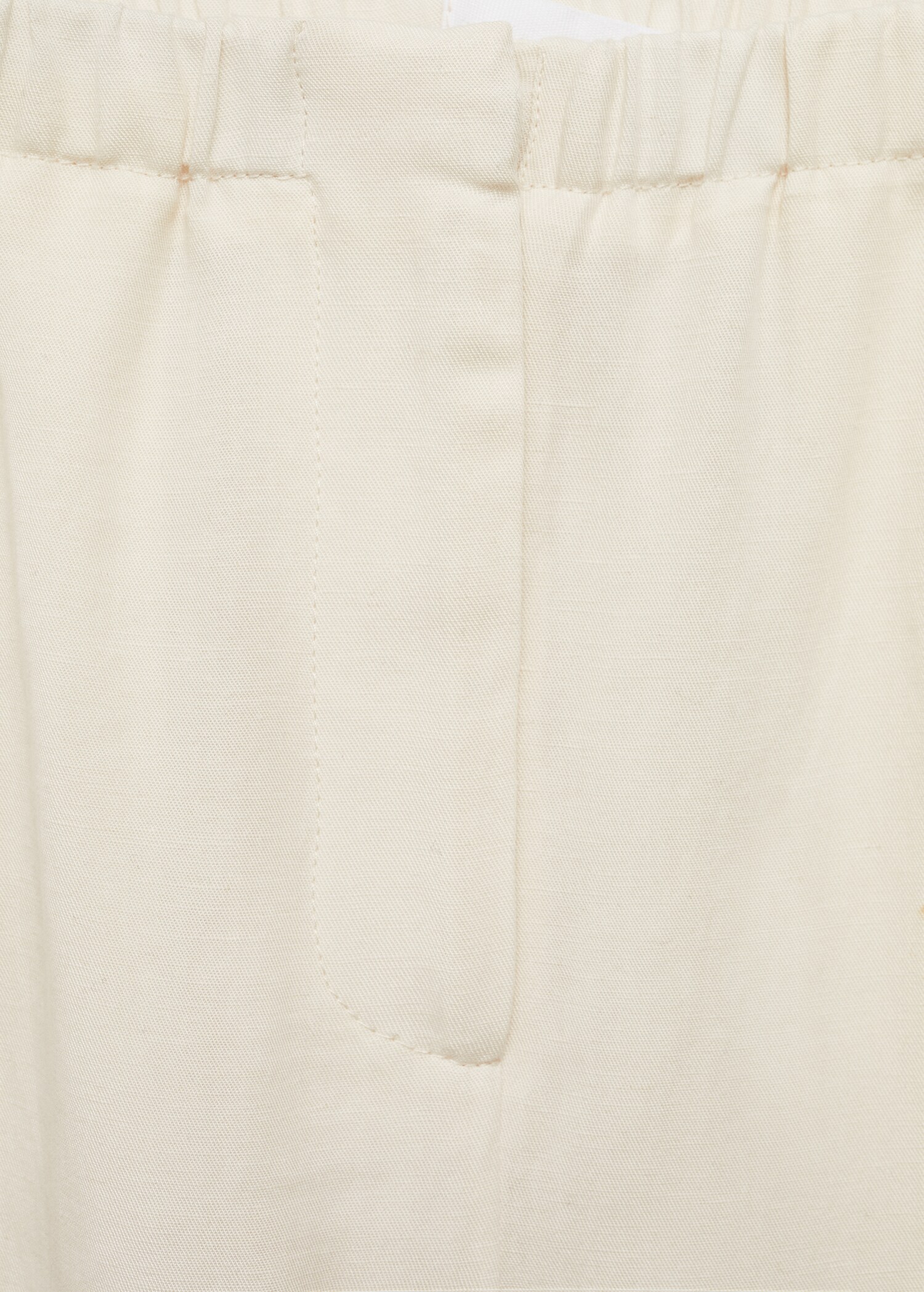 Wideleg lyocell trousers - Details of the article 8