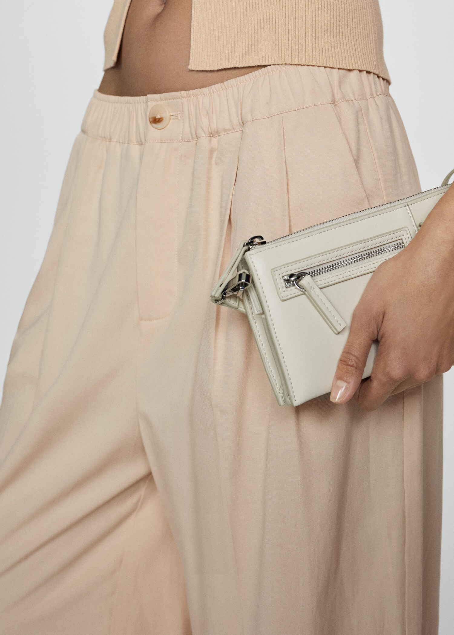 Lyocell-Hose mit Faltendetails - Detail des Artikels 6