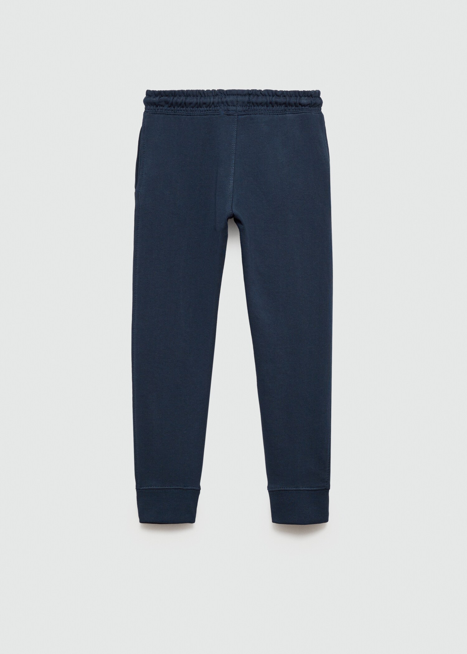 Cotton jogger-style trousers - Reverse of the article