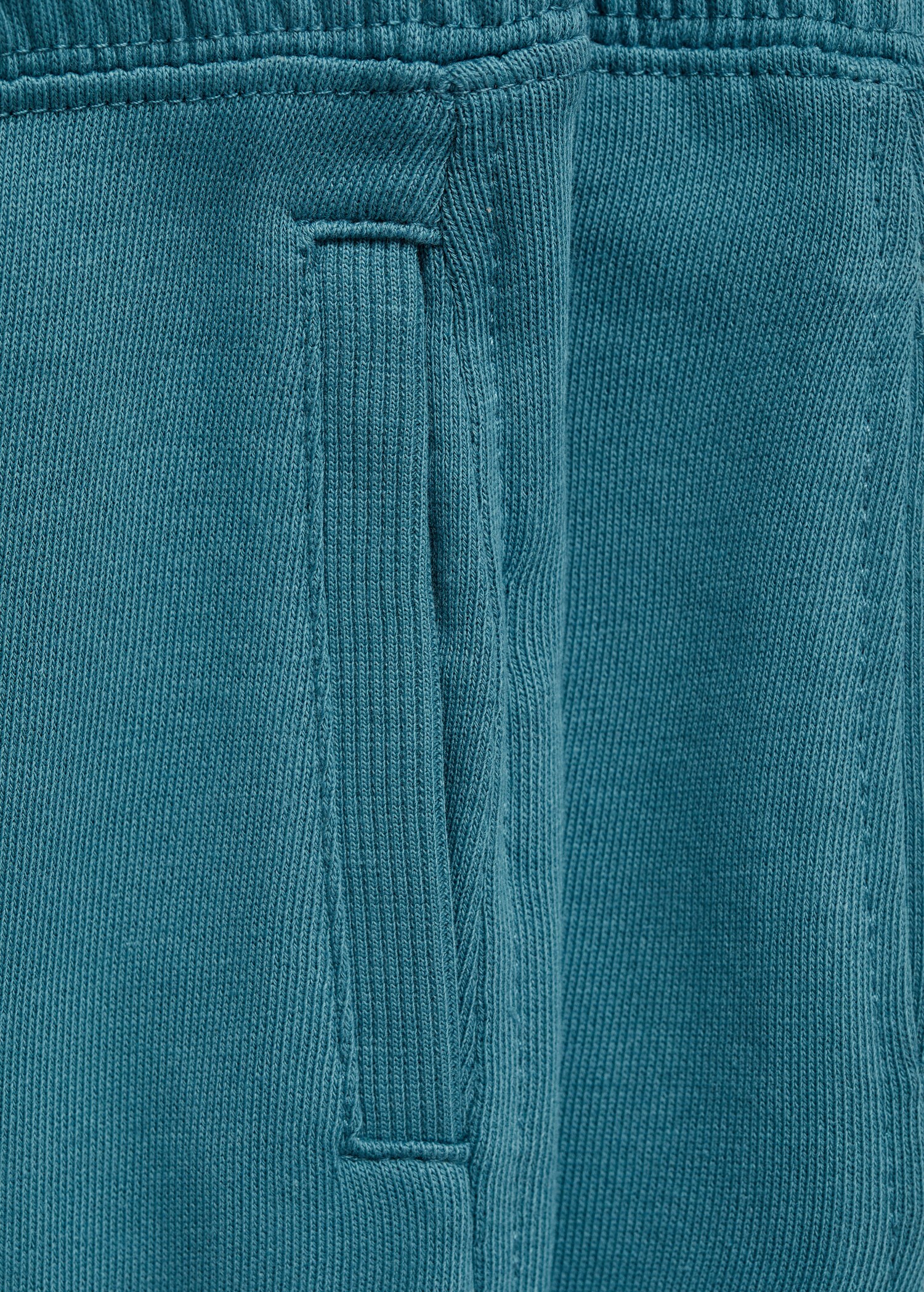 Cotton jogger-style trousers - Details of the article 0