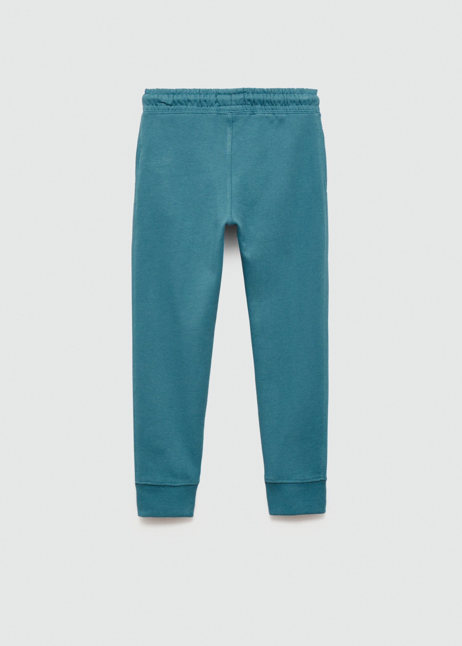 Cotton jogger-style trousers - Reverse of the article
