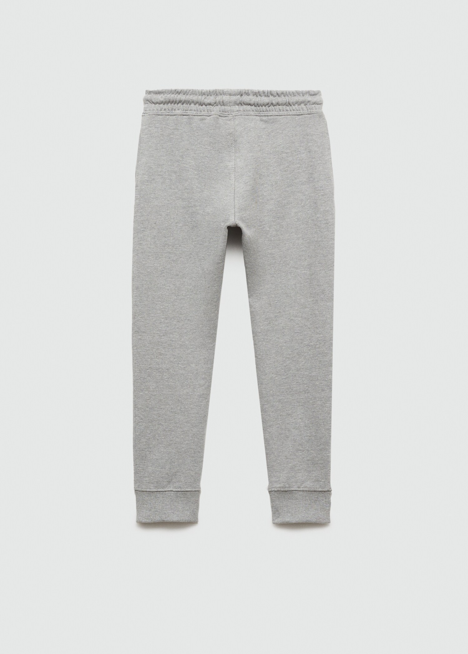 Cotton jogger-style trousers - Reverse of the article