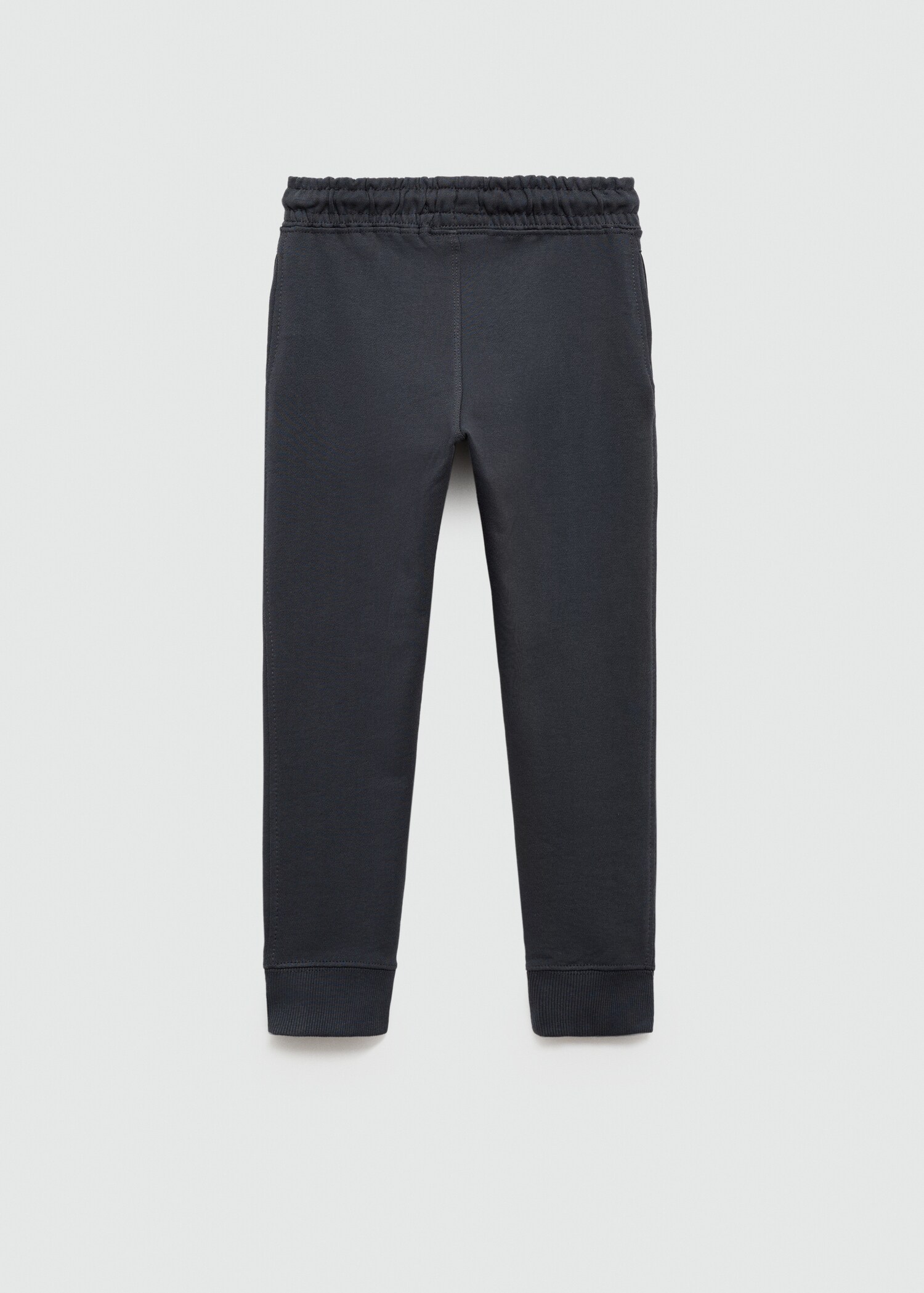 Cotton jogger-style trousers - Reverse of the article