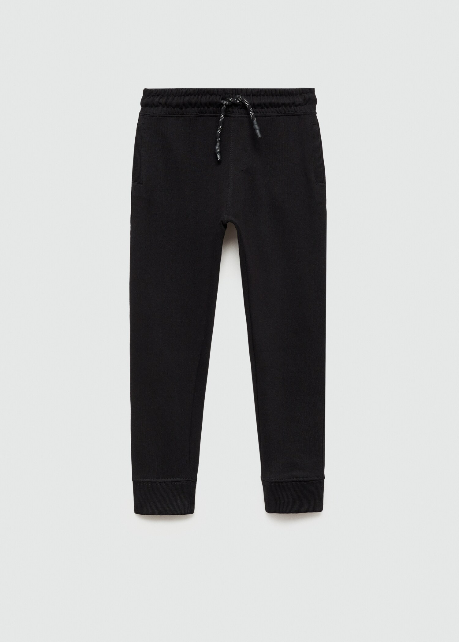 Cotton jogger-style trousers - Article without model