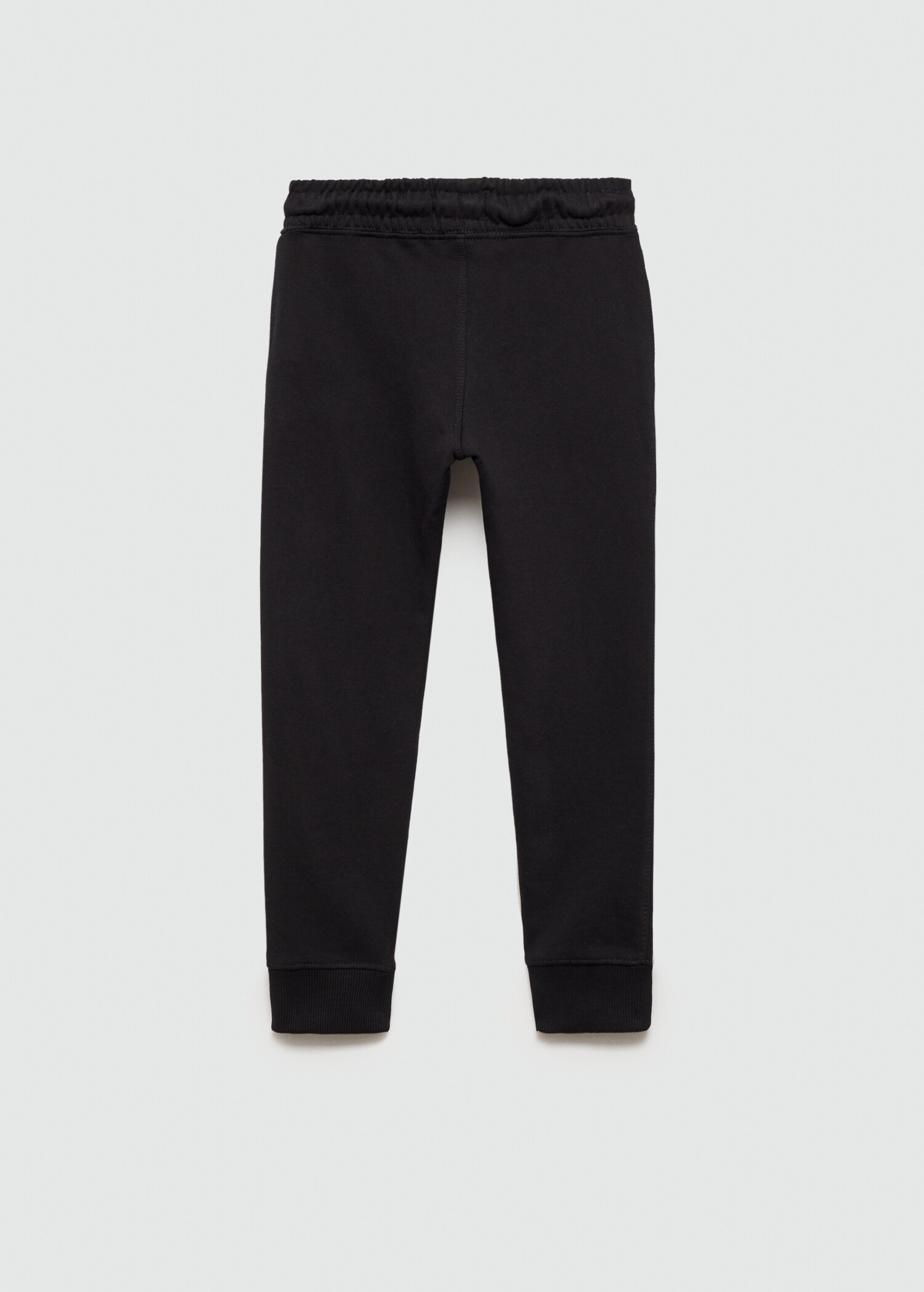 Cotton jogger-style trousers - Reverse of the article