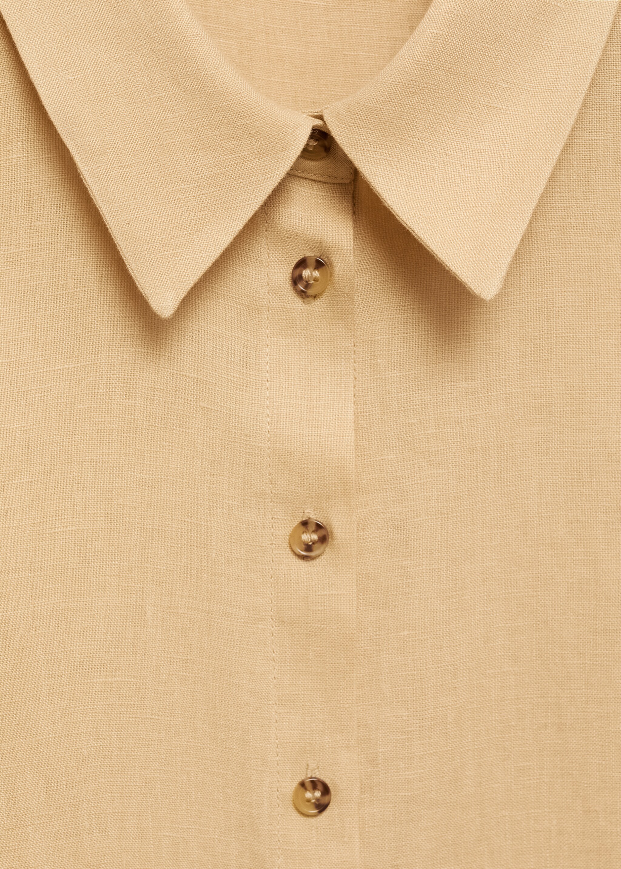 Hemdkleid aus Leinen-Mix - Detail des Artikels 8
