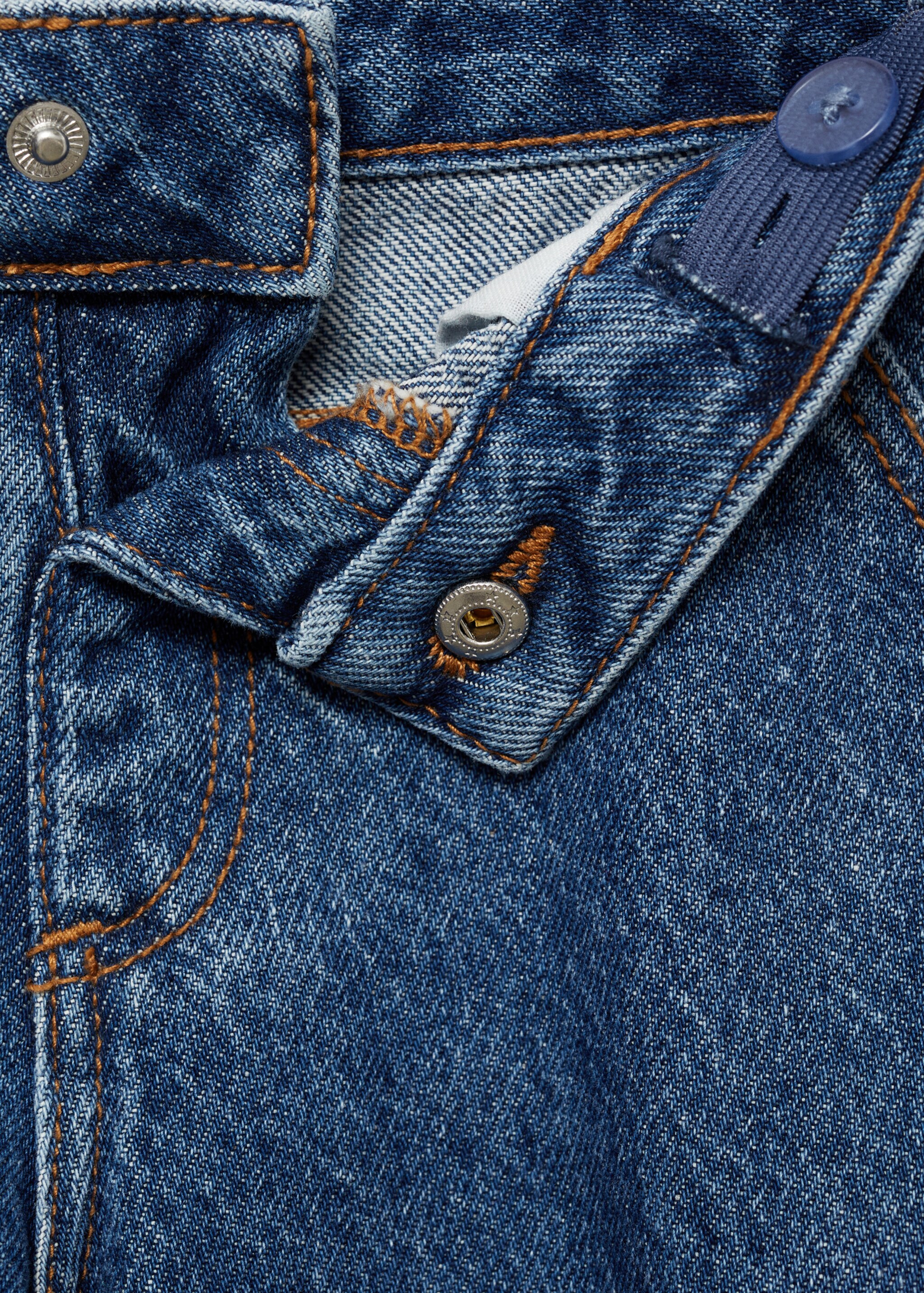 Pocket cargo jeans - Details of the article 0, Medium Blue. Ref: 77083276-00.