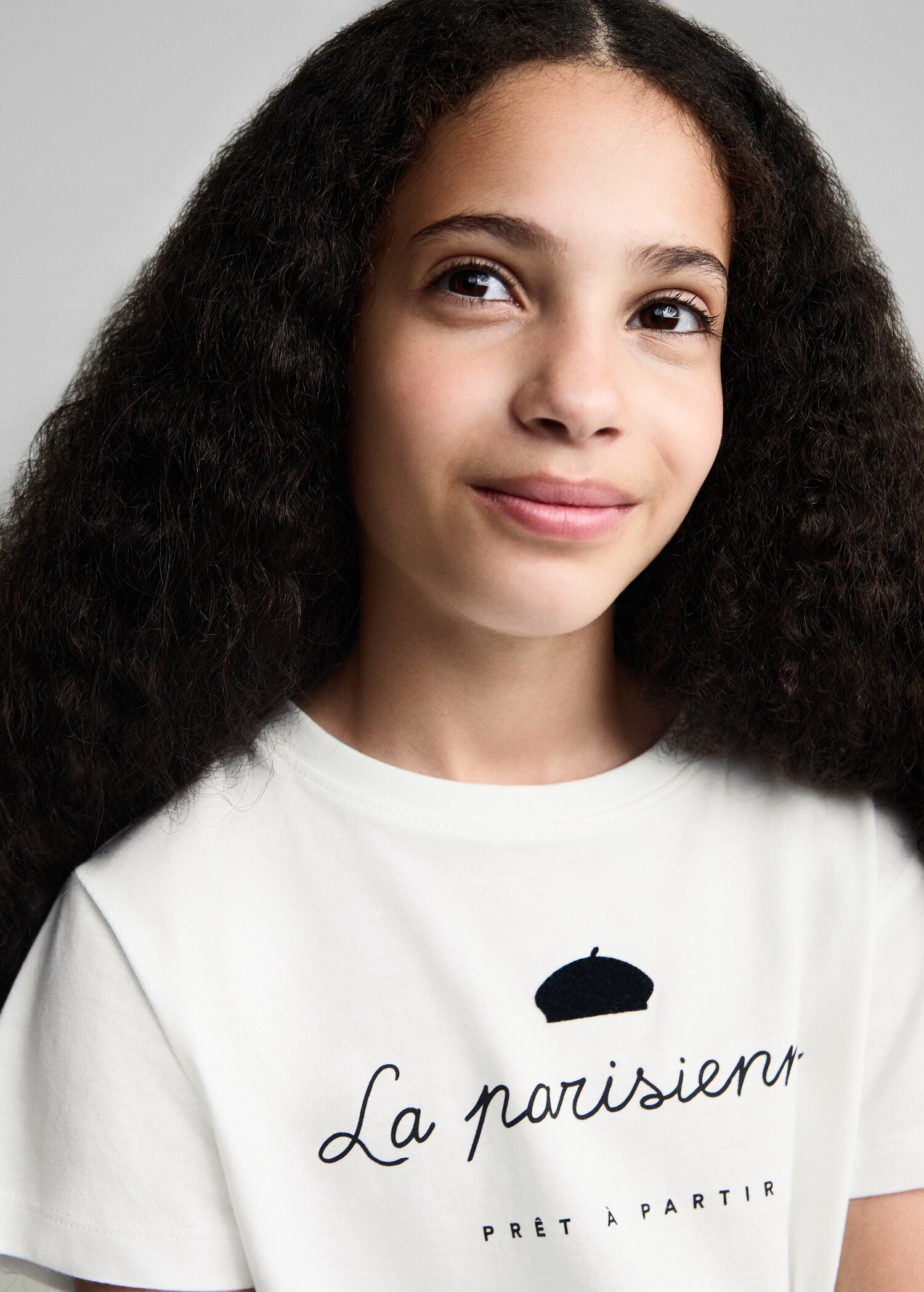 Printed cotton-blend T-shirt - Details of the article 1