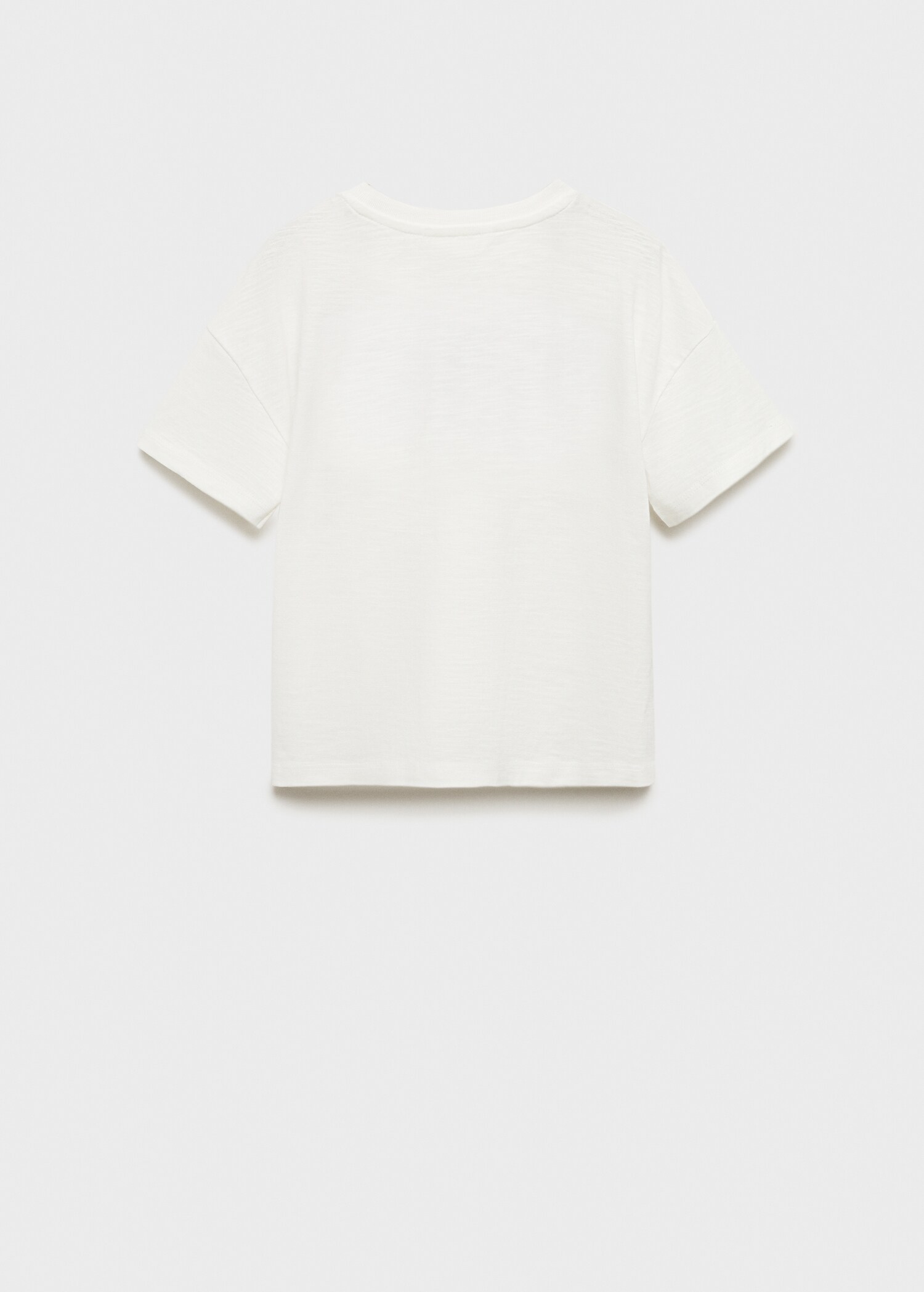 Bead printed T-shirt - Reverse of the article