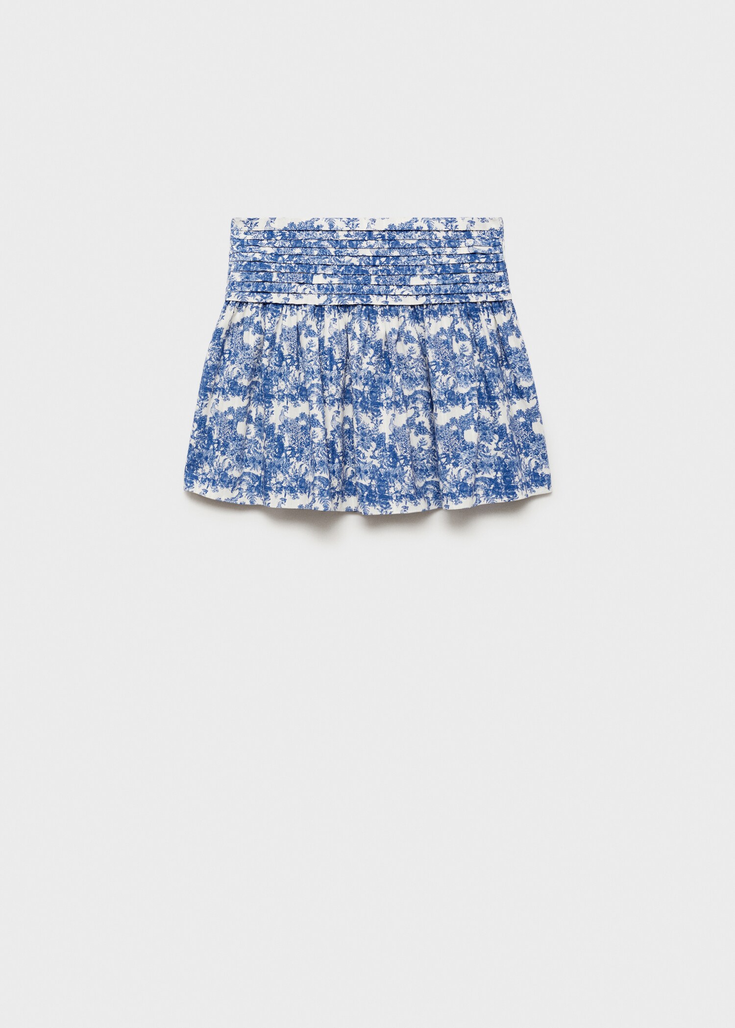 Printed pleated skirt - Article without model