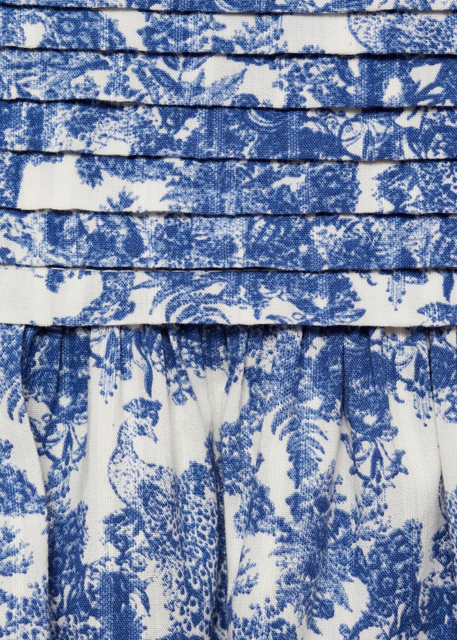Printed pleated skirt - Details of the article 8