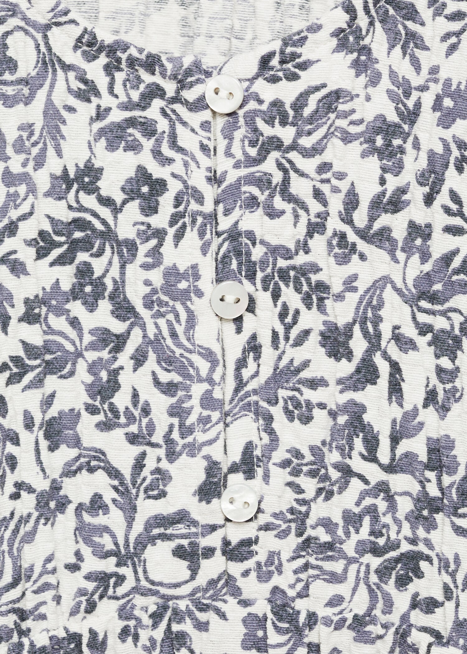 Pleated floral dress - Details of the article 8