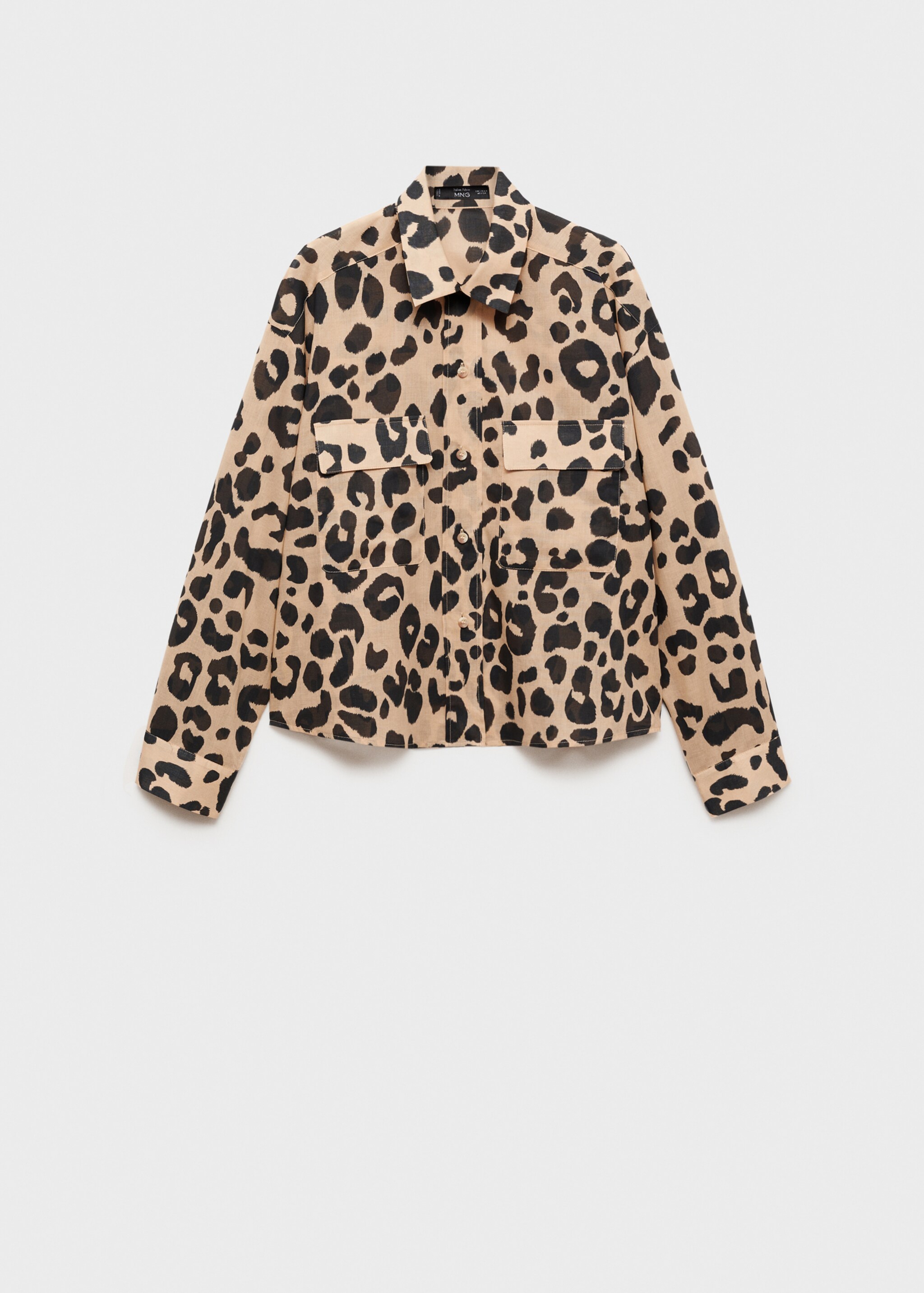Hemd mit Animal-Print - Artikel ohne Model