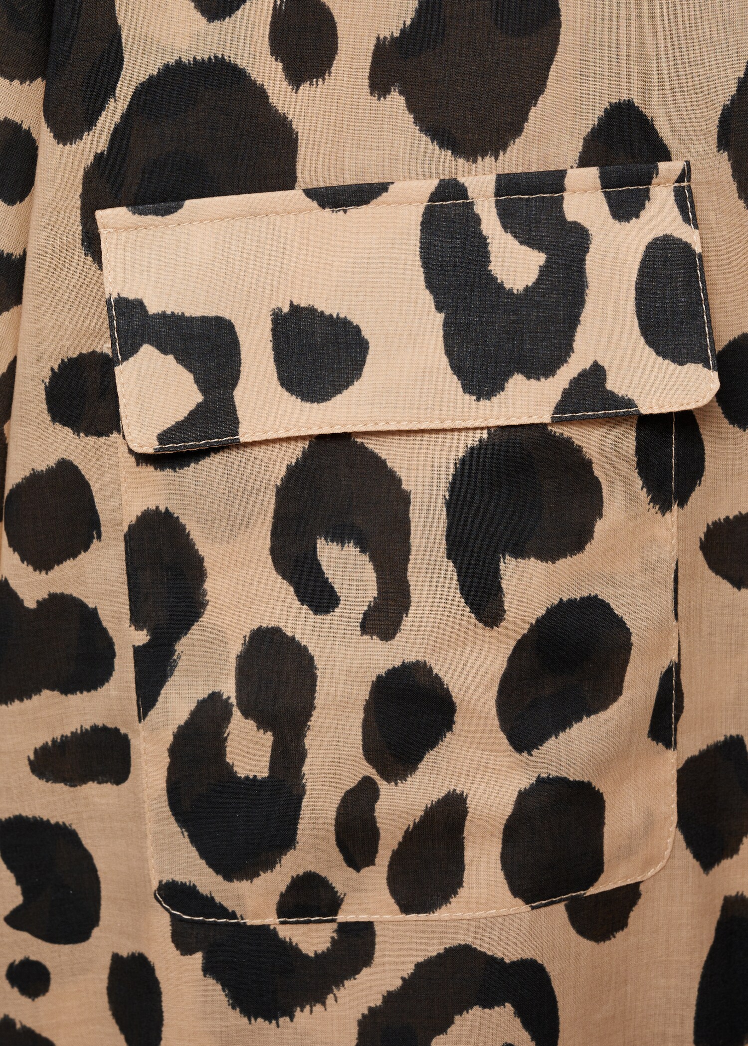 Camisa com estampado animal - Pormenor do artigo 8