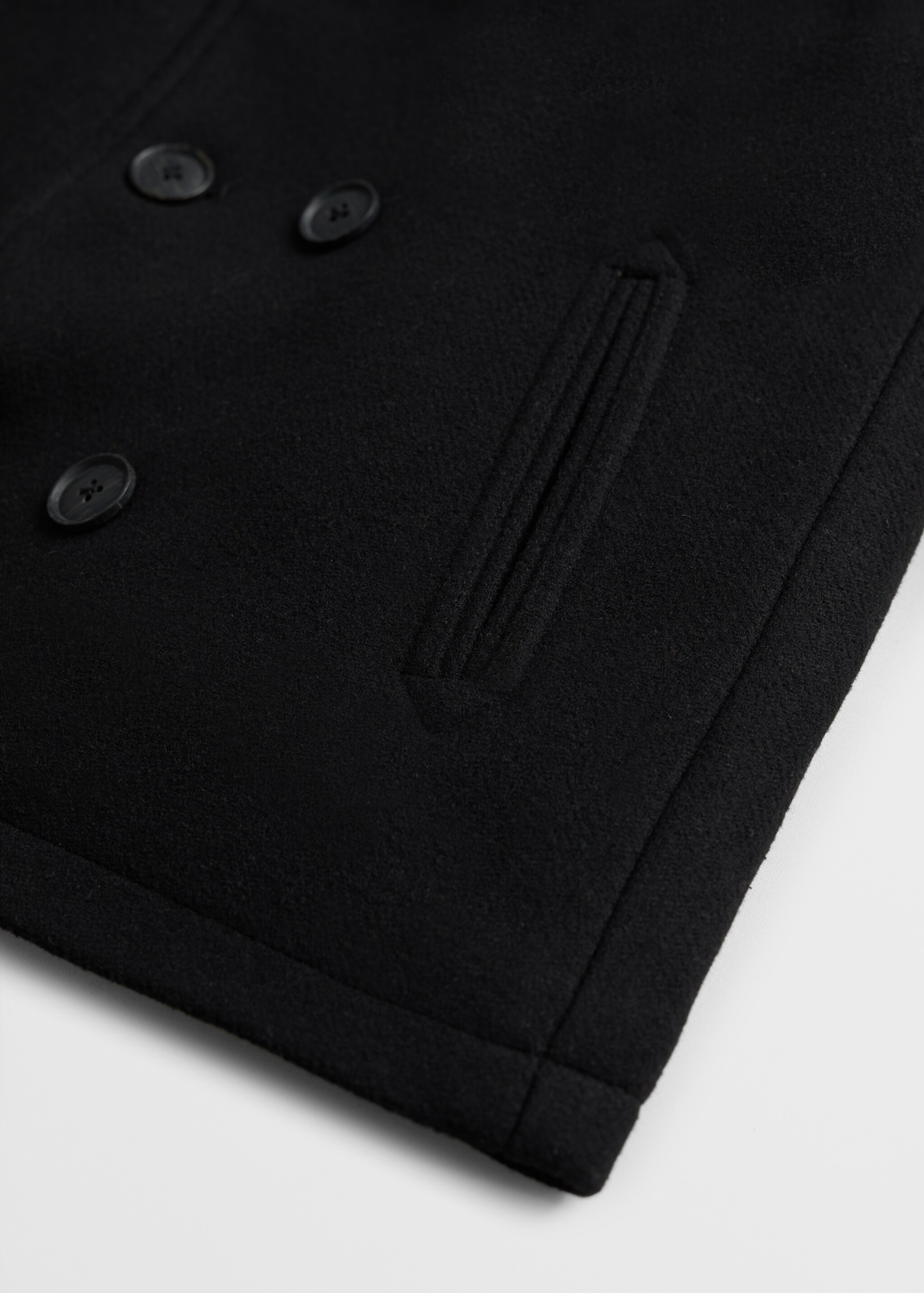 Double-breasted coat - Details of the article 8