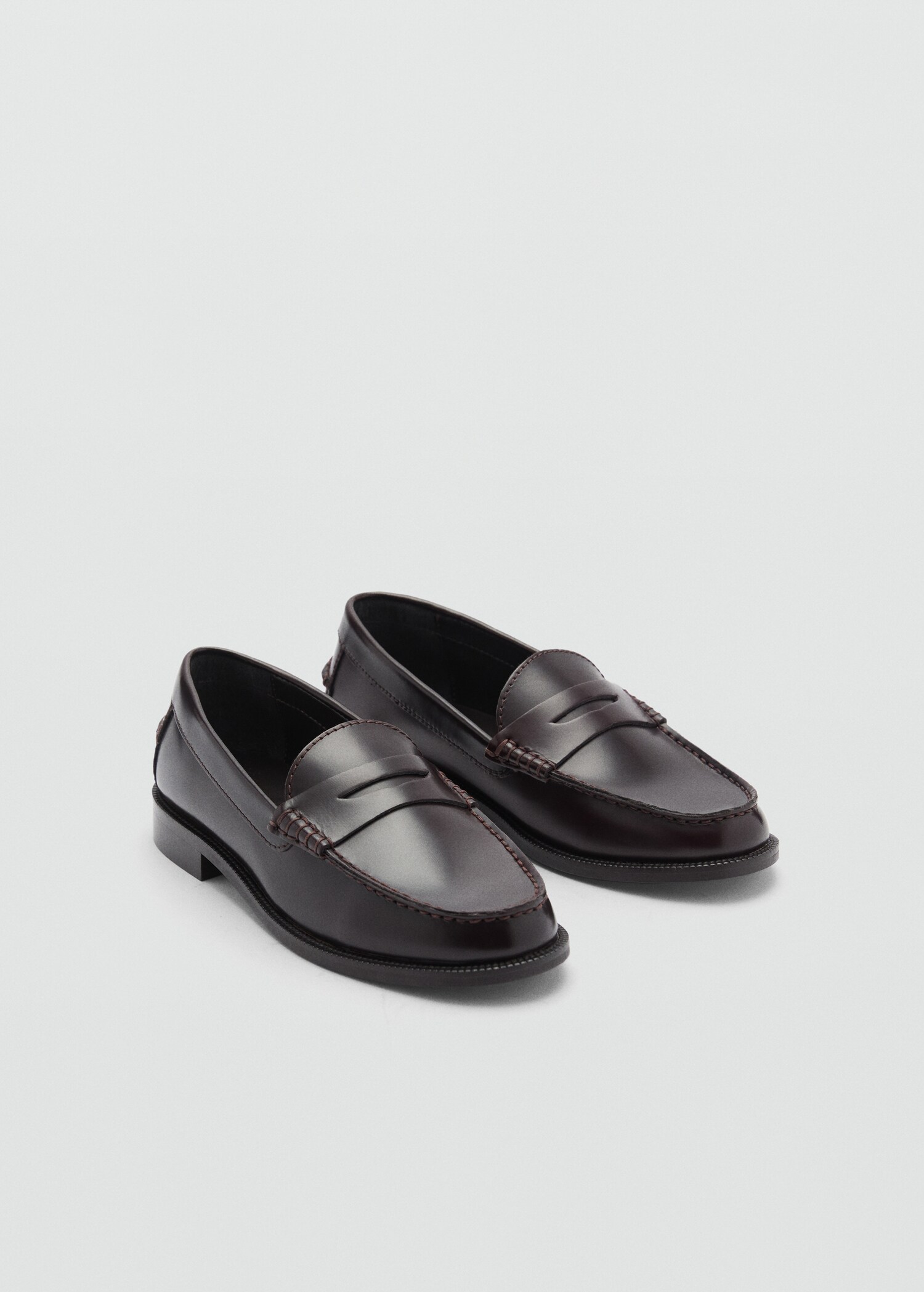Mocasín piel - Plano medio