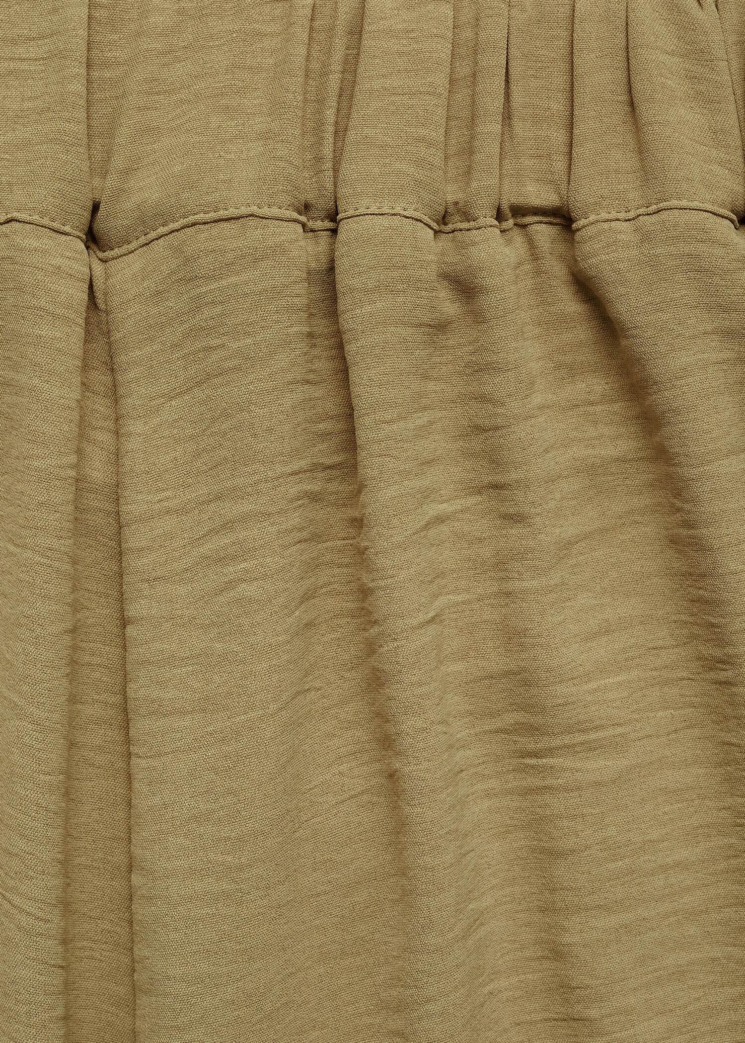 Textured wide leg trousers - Details of the article 0