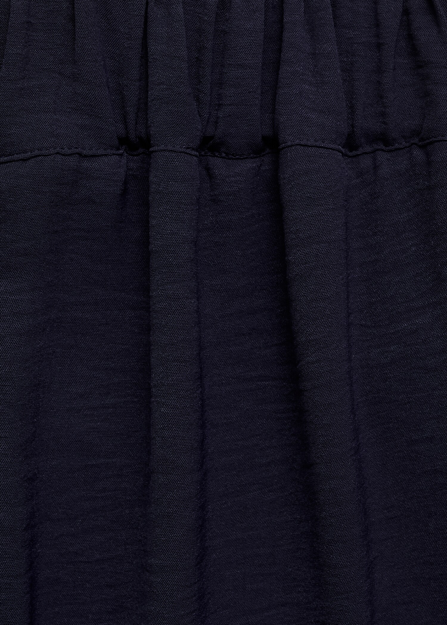 Textured wide leg trousers - Details of the article 0