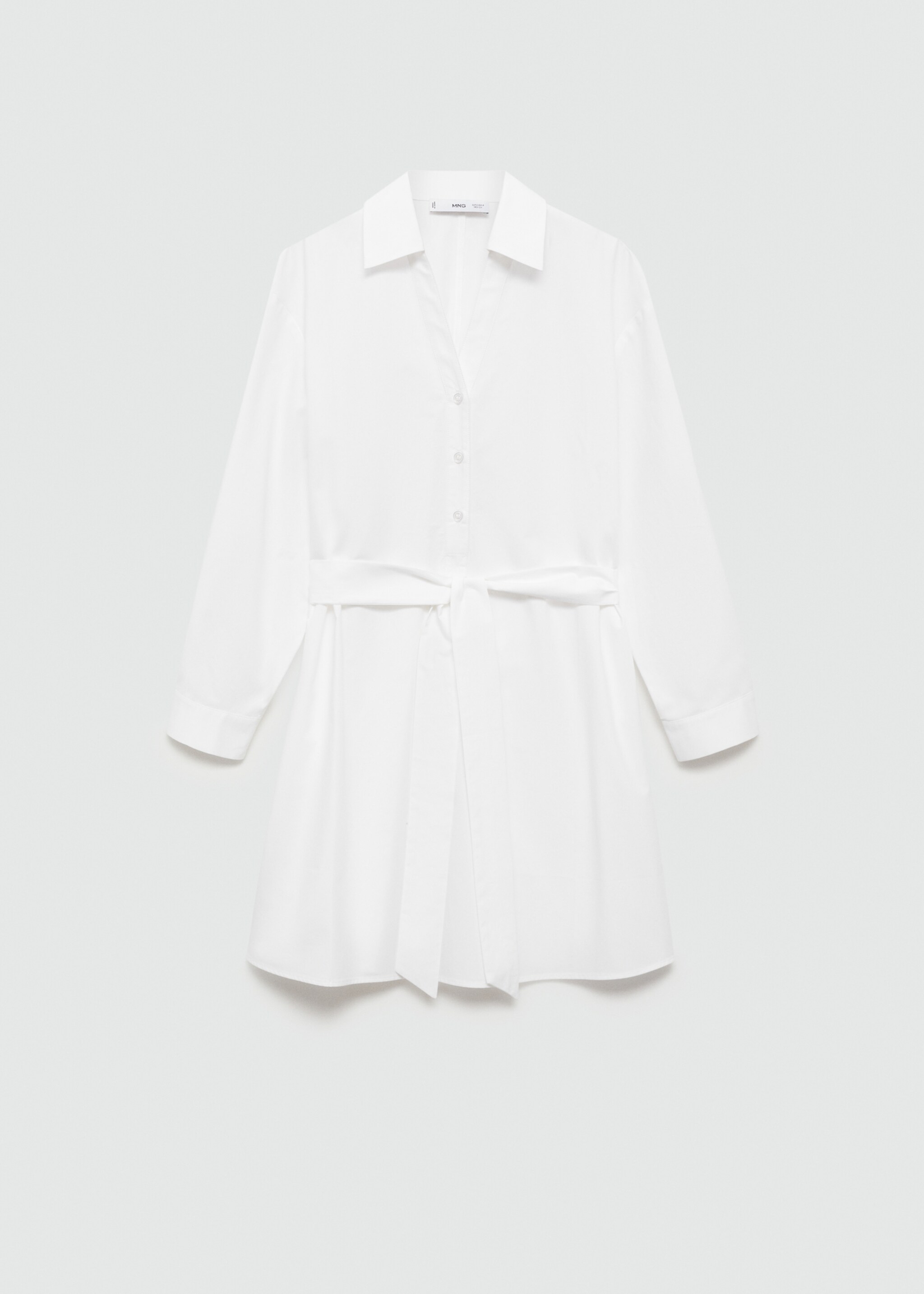 Bow shirt dress - Article without model