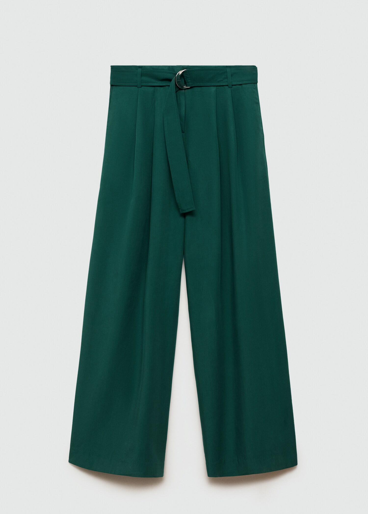 Lyocell trousers with belt - Article without model