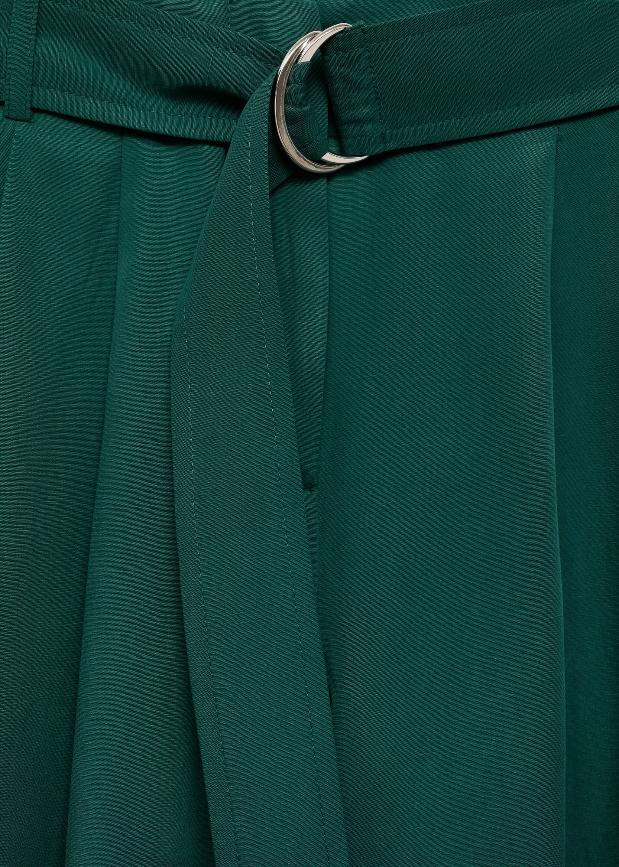 Lyocell trousers with belt - Details of the article 8