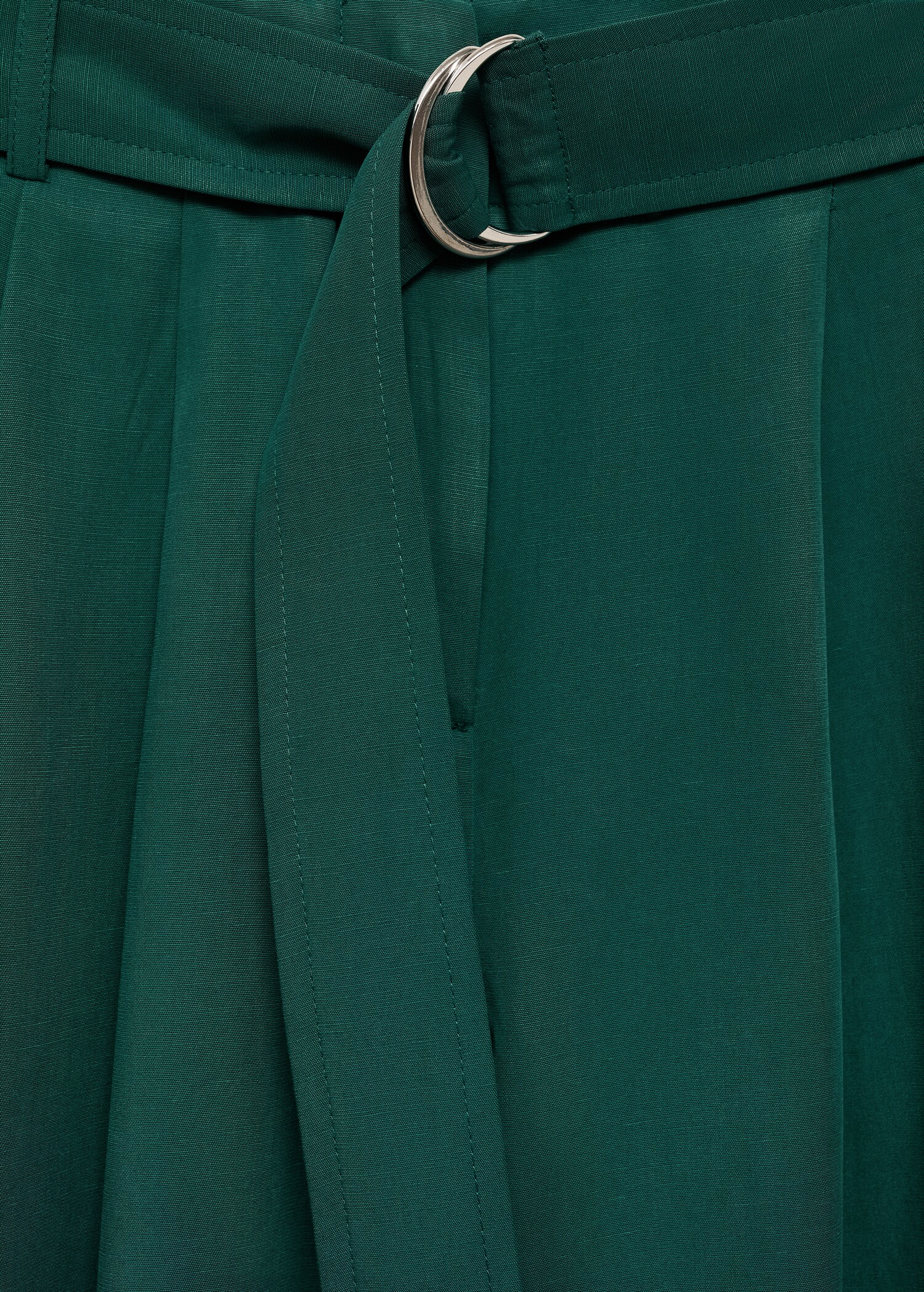 Lyocell trousers with belt - Details of the article 8