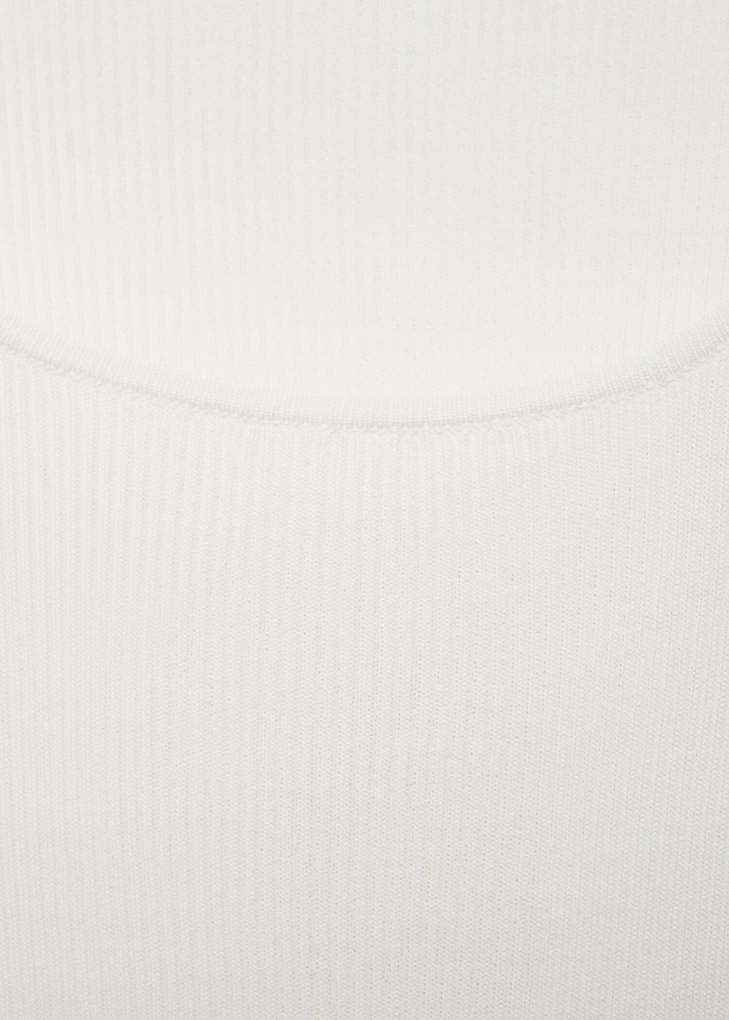 Fine ribbed knit top - Details of the article 8