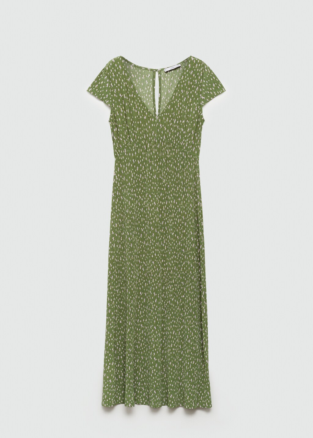 MANGO(マンゴ)☆Textured printed dress☆SNS大人気 Textured printed dress - Women | MANGO OUTLET USA