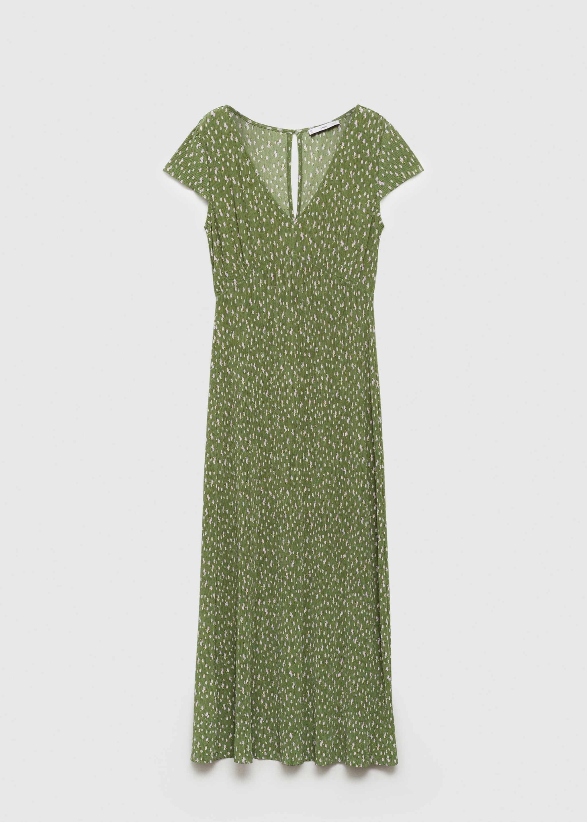 Textured printed dress - Article without model