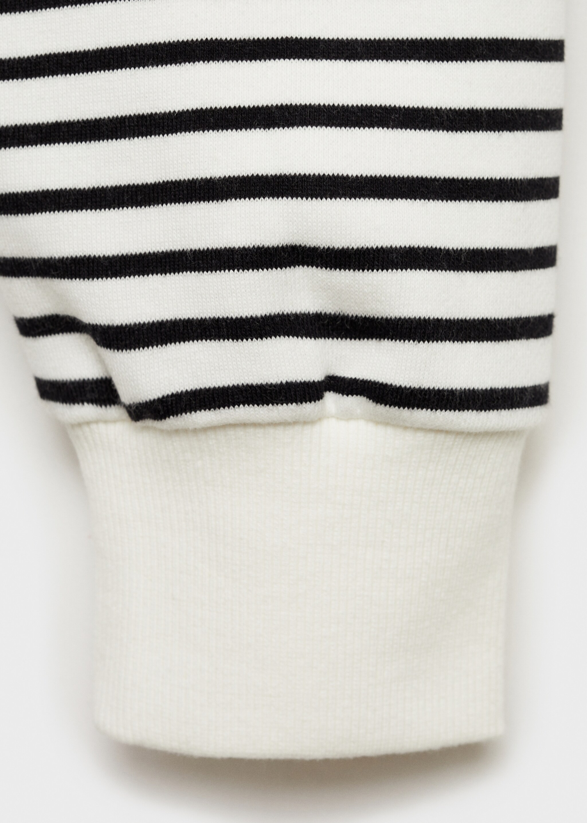 Striped print sweatshirt - Details of the article 0